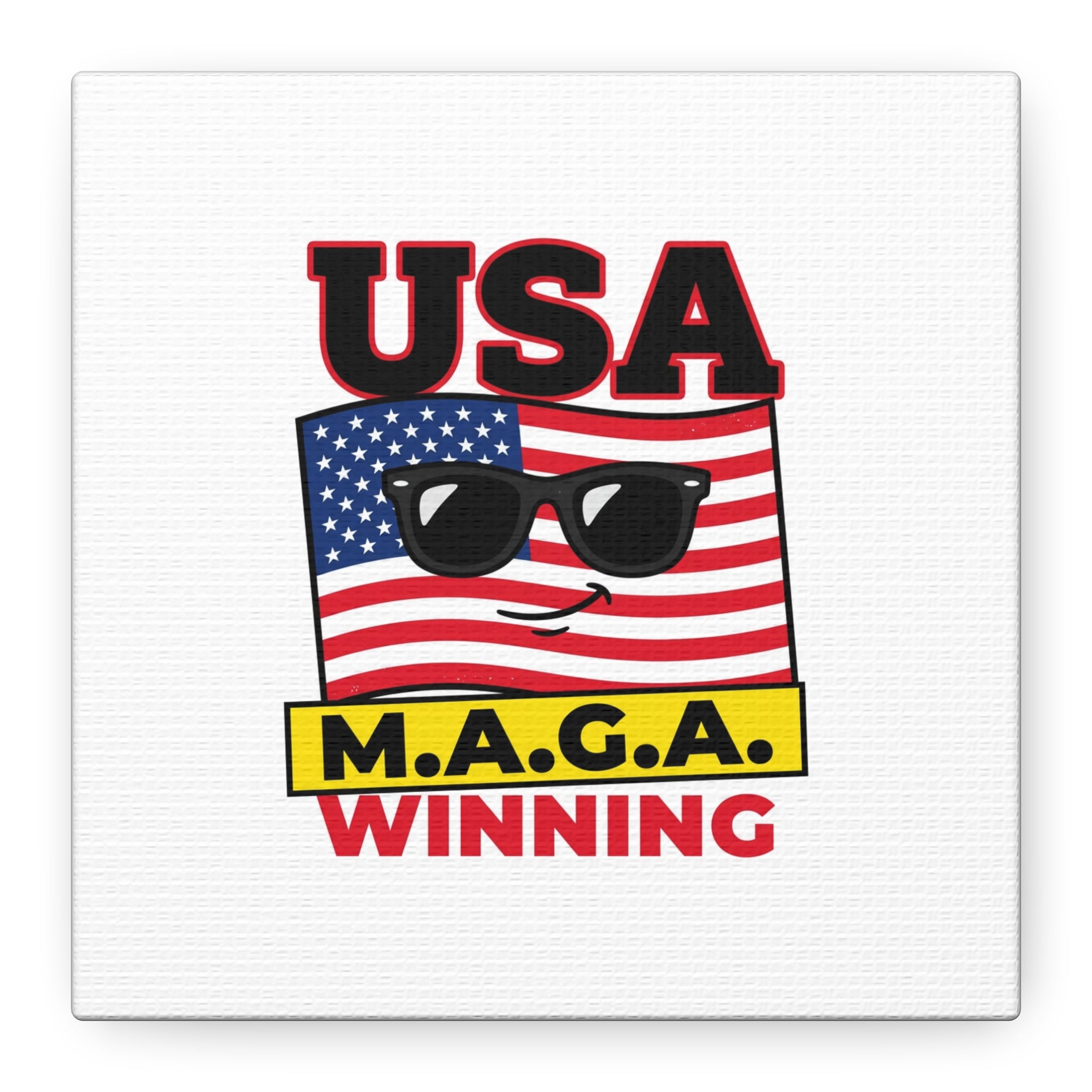 USA winning Canvas