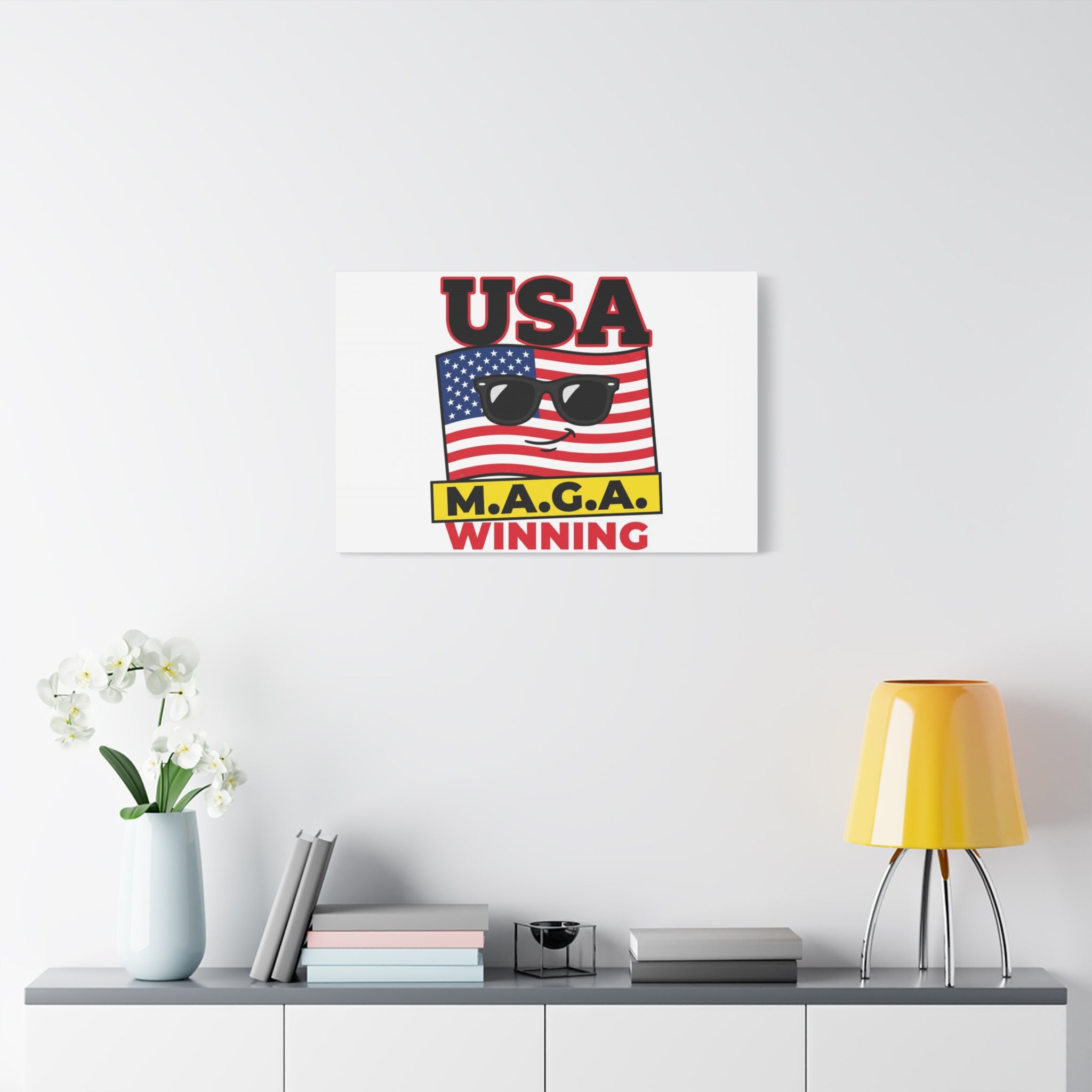 USA winning Canvas