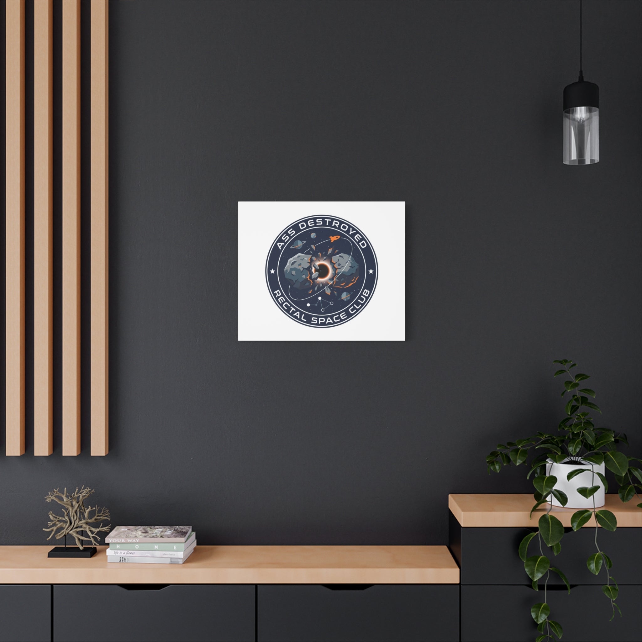 Cosmic Mission Patch Canvas | Space, Rocket, Astronaut, Deep Space