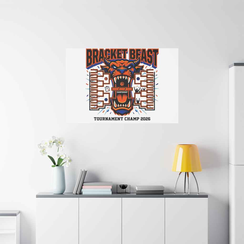 Bracket Beast Canvas | College Tournament Bracket, Gameday Hoops 2026