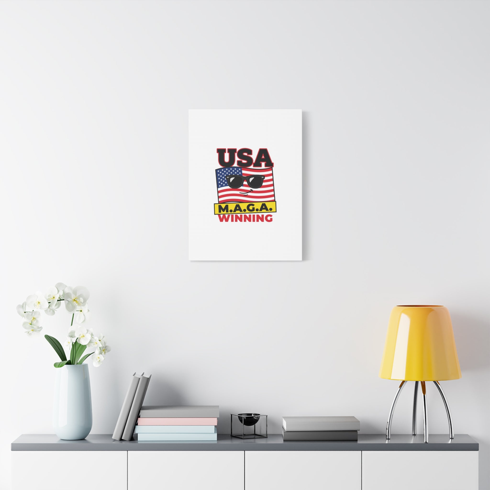 USA winning Canvas