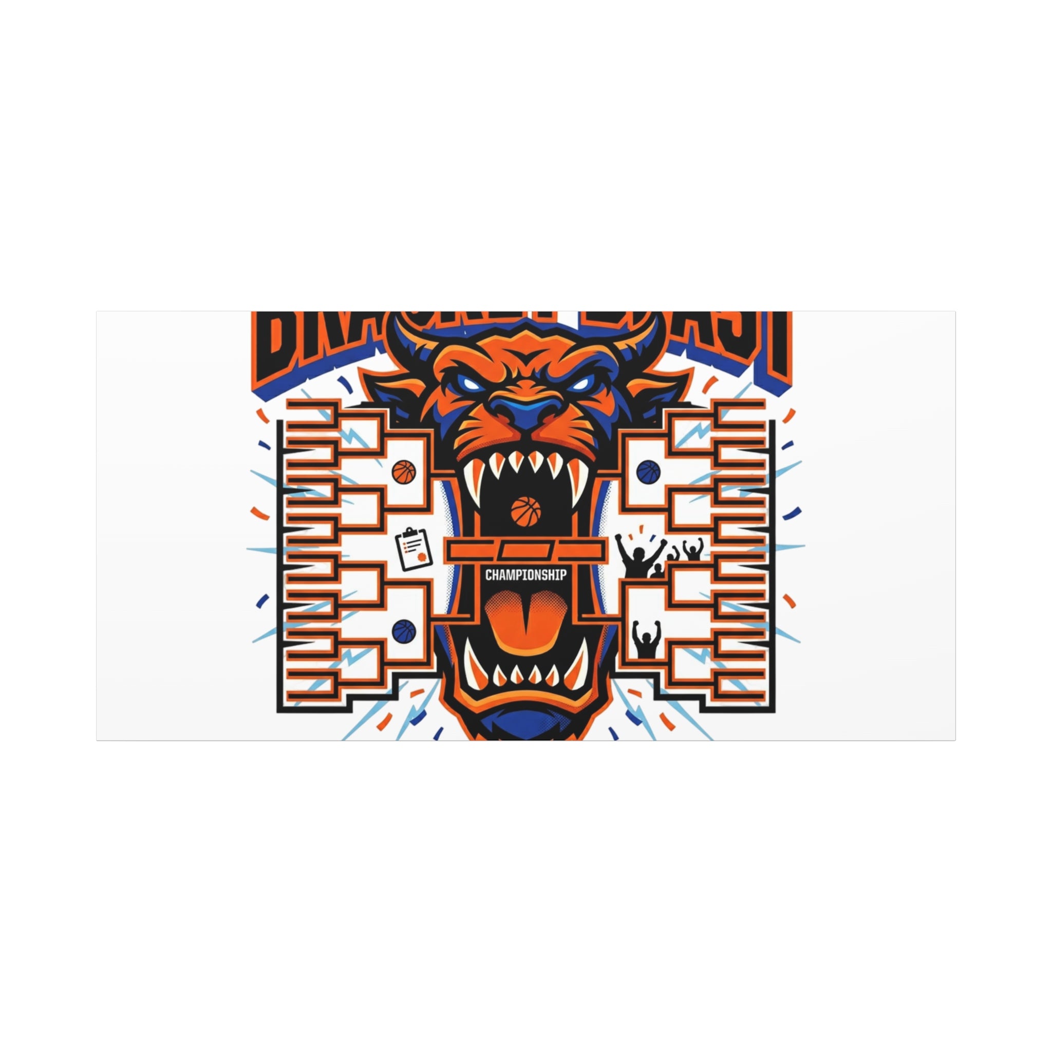 Bracket Beast Canvas | College Tournament Bracket, Gameday Hoops 2026