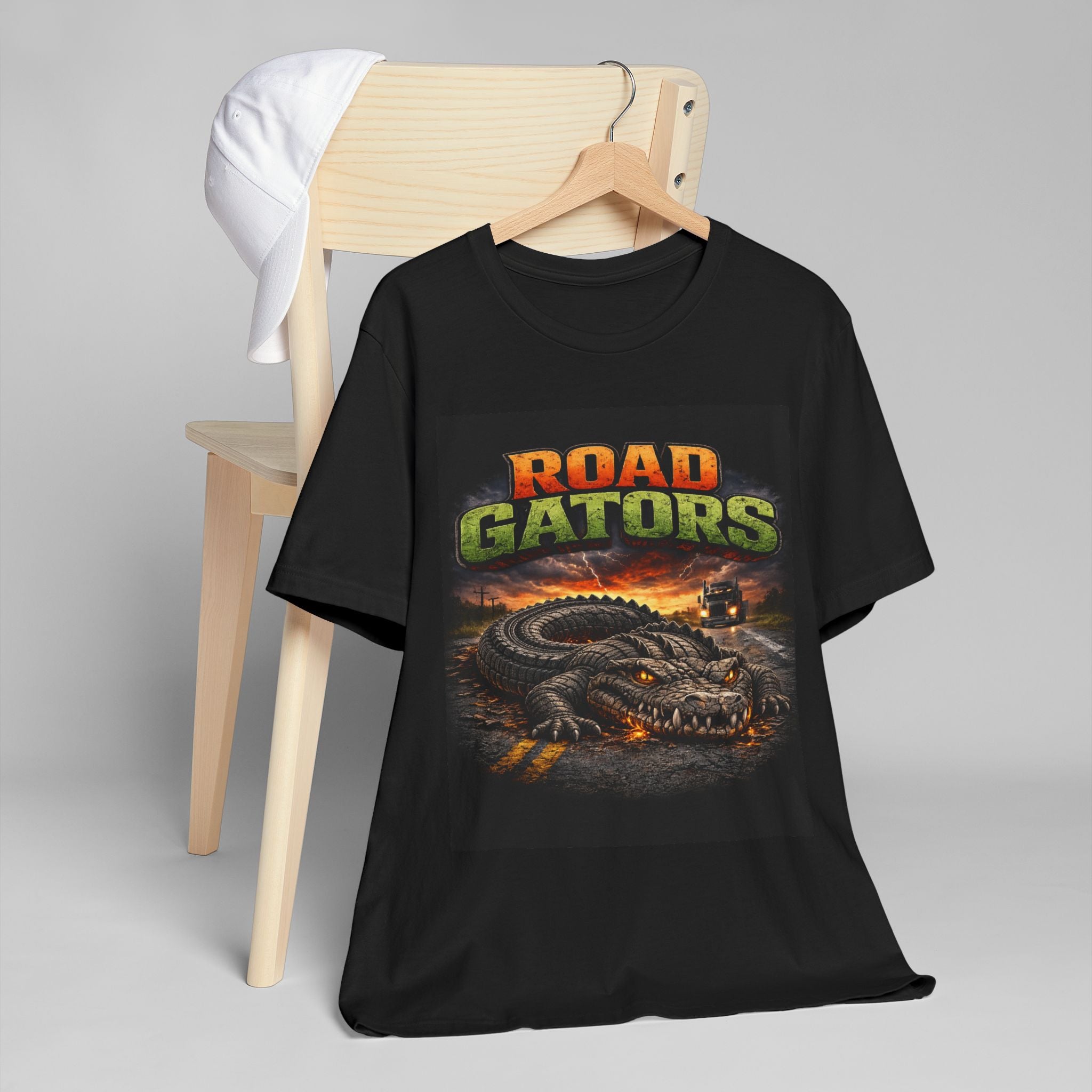 Road Gators Graphic T-Shirt — Alligator Trucking Vintage Style Tee