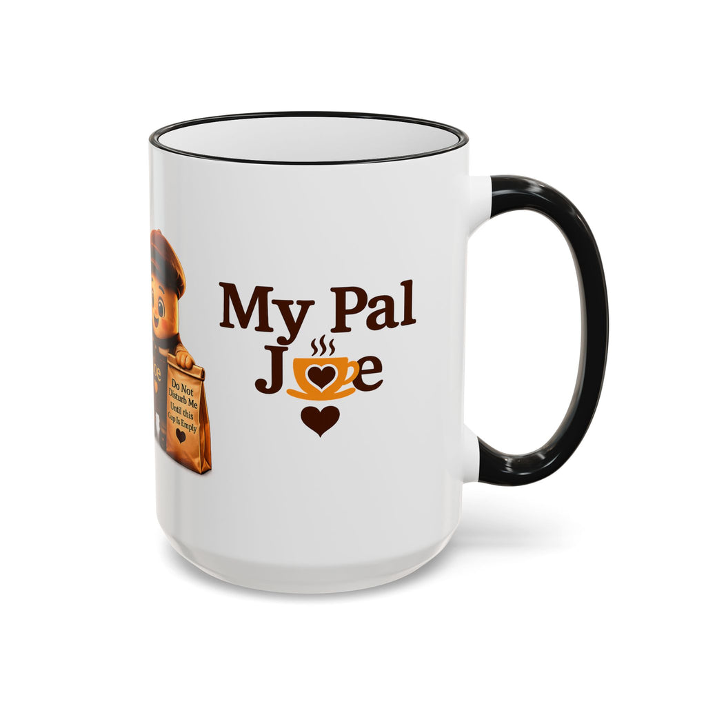 Running on Hope and Caffeine — 'My First Cup of Joe' Vintage Coffee Character (11oz/15oz)