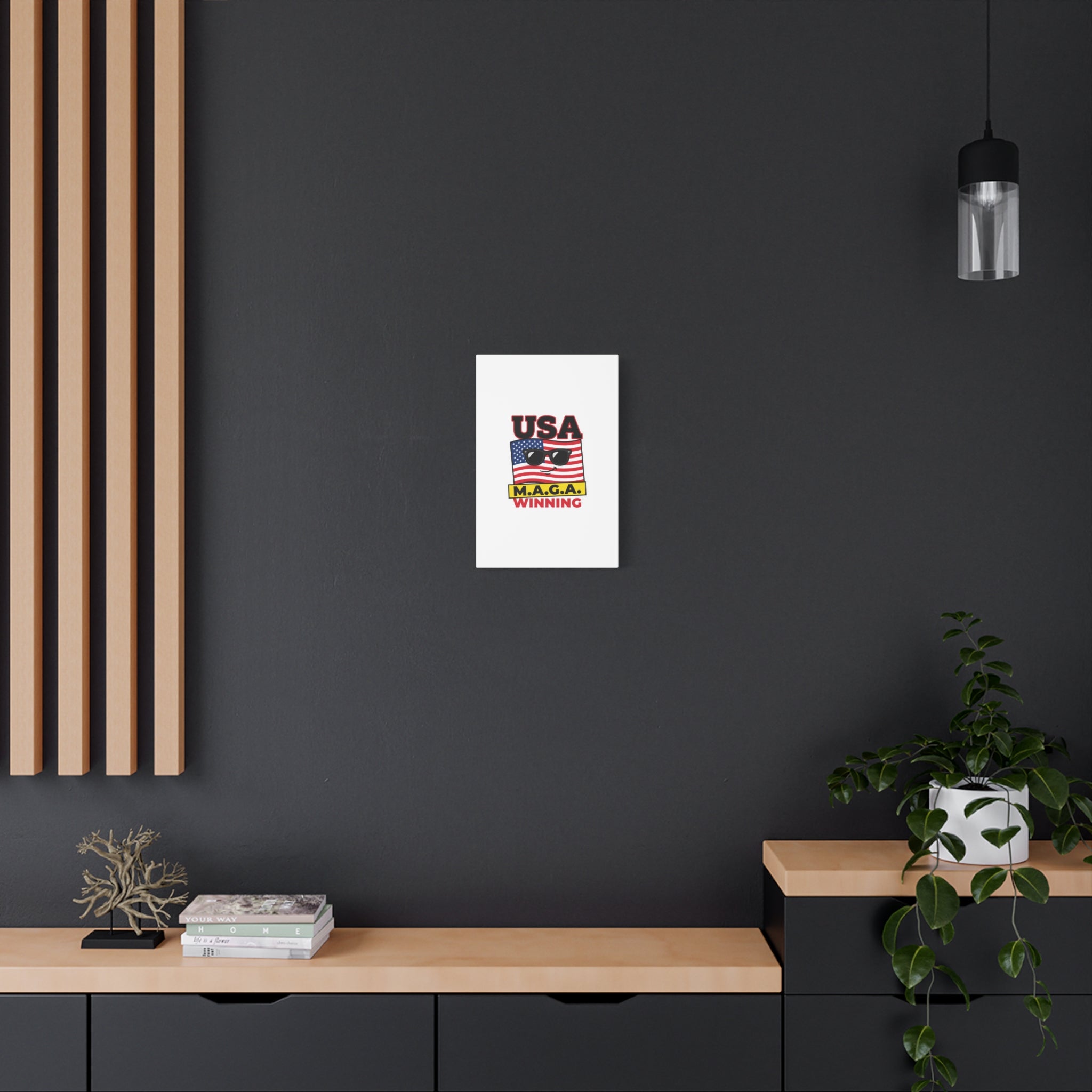 USA winning Canvas