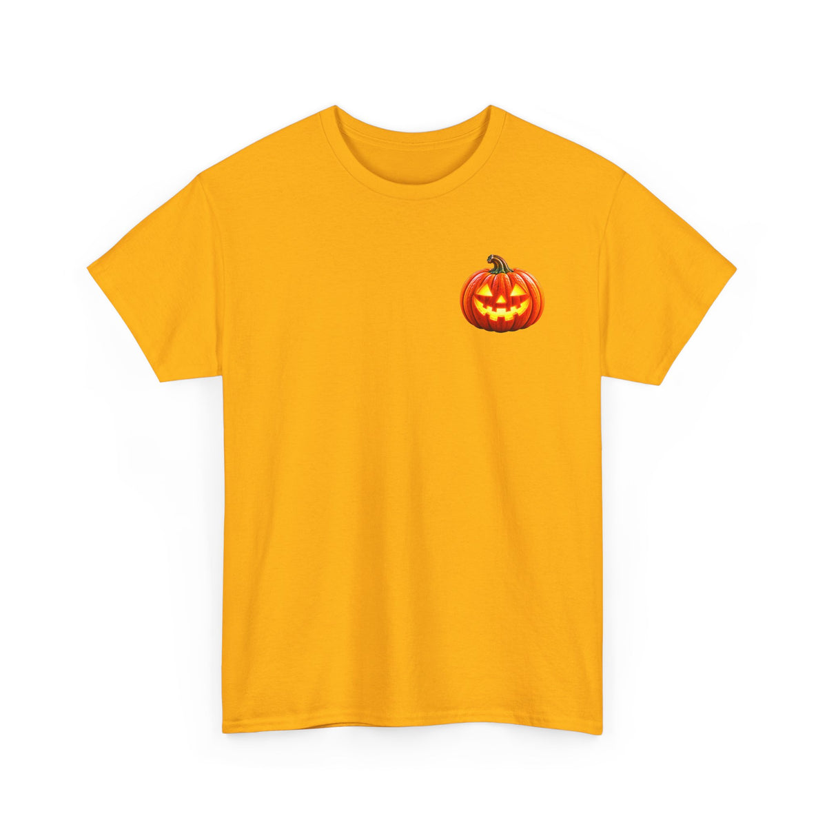 Halloween Raccoon Tee — Cute Jack-o'-Lantern "Happy Halloween" Shirt