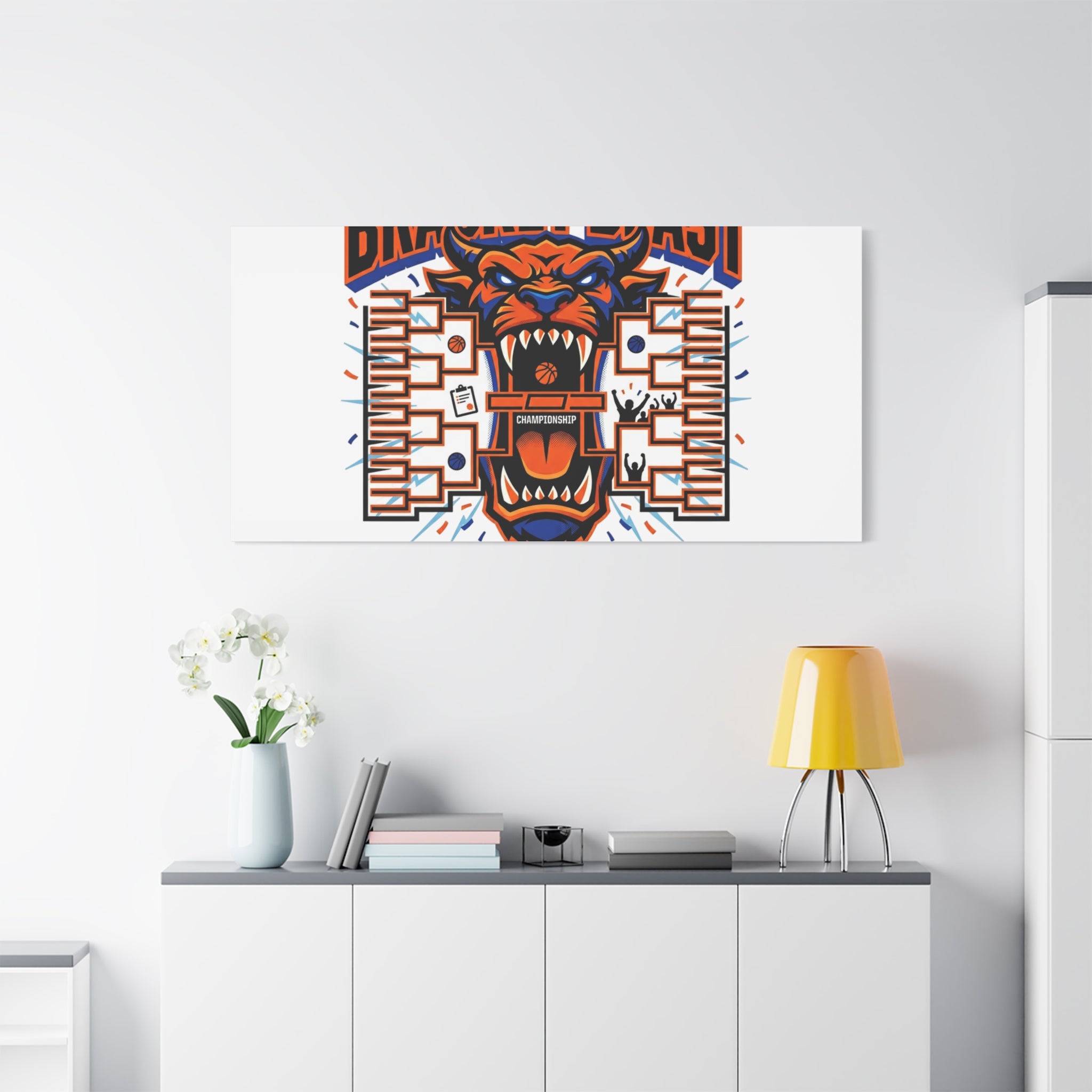 Bracket Beast Canvas | College Tournament Bracket, Gameday Hoops 2026