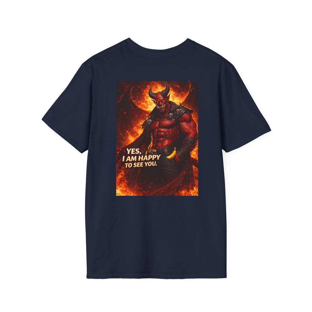 Standing Seven Orgy Coin Graphic T-Shirt
