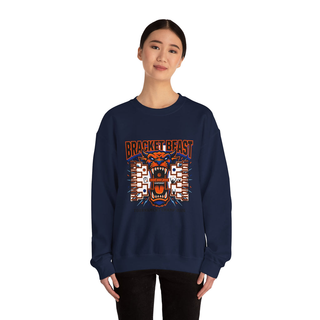 Bracket Beast Sweatshirt | college tournament, bracket hoops