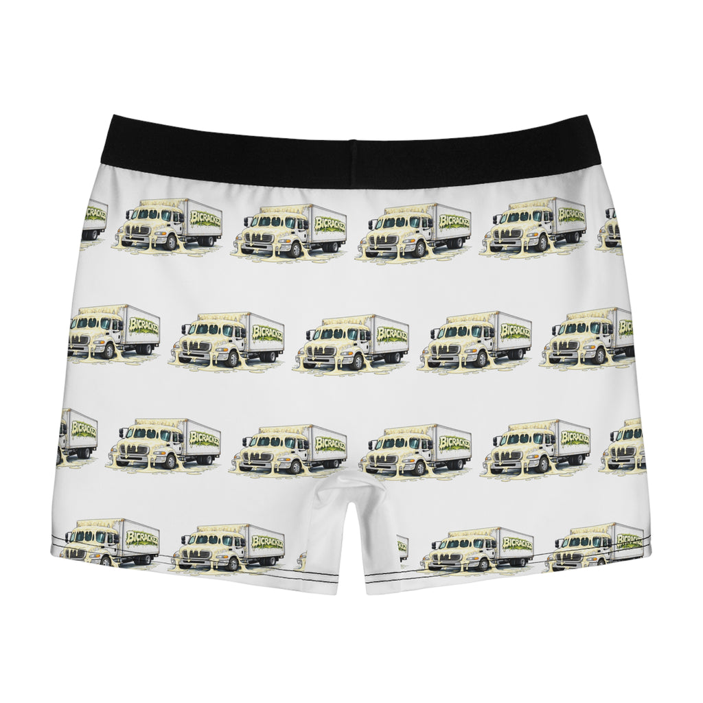Truckloads Boxer Briefs — 'Truckloads Free Delivery' All-Over Print Men's Underwear