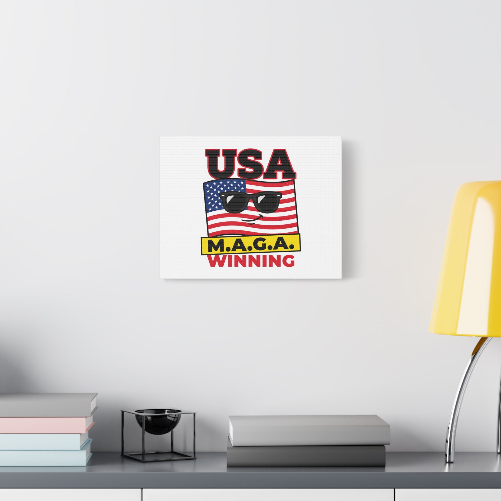 USA winning Canvas