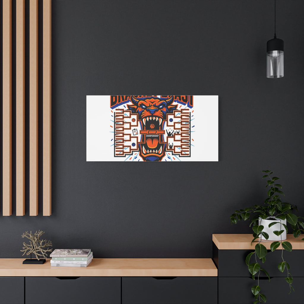 Bracket Beast Canvas | College Tournament Bracket, Gameday Hoops 2026