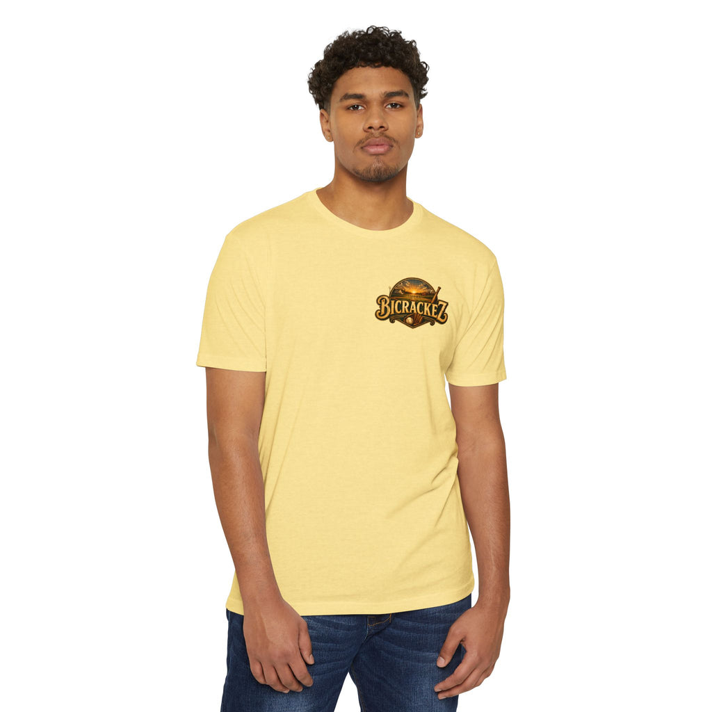 It Comes With The Process T-Shirt — Vintage Sunset 'Step By Step' Graphic Tee