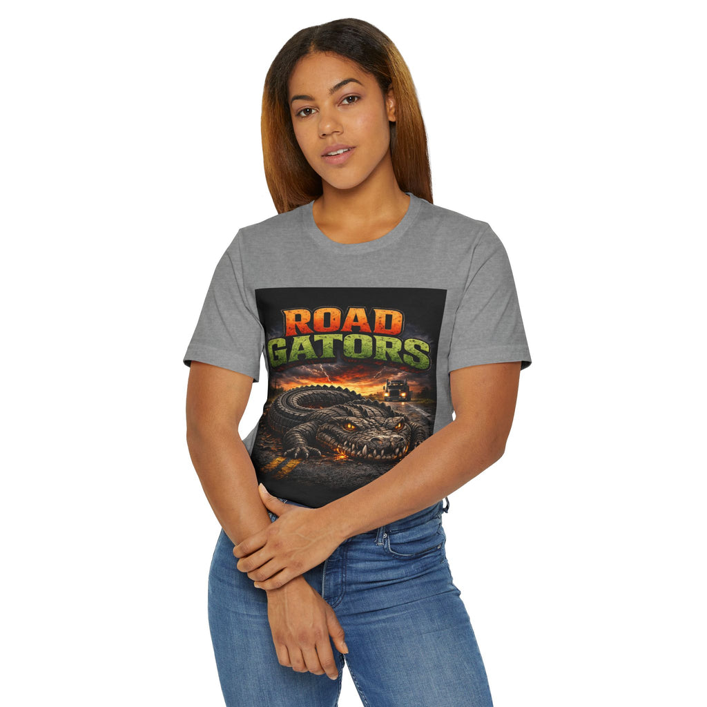 Road Gators Graphic T-Shirt — Alligator Trucking Vintage Style Tee