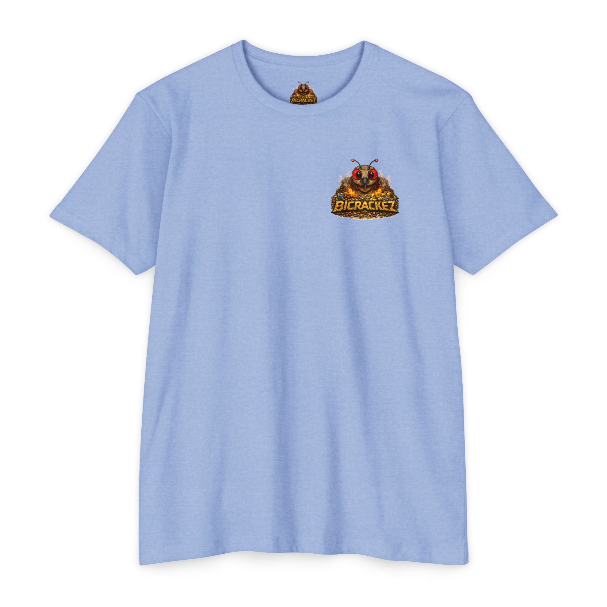 Family Flies Graphic T-Shirt — "Bicracketz" Retro Cartoon Tee