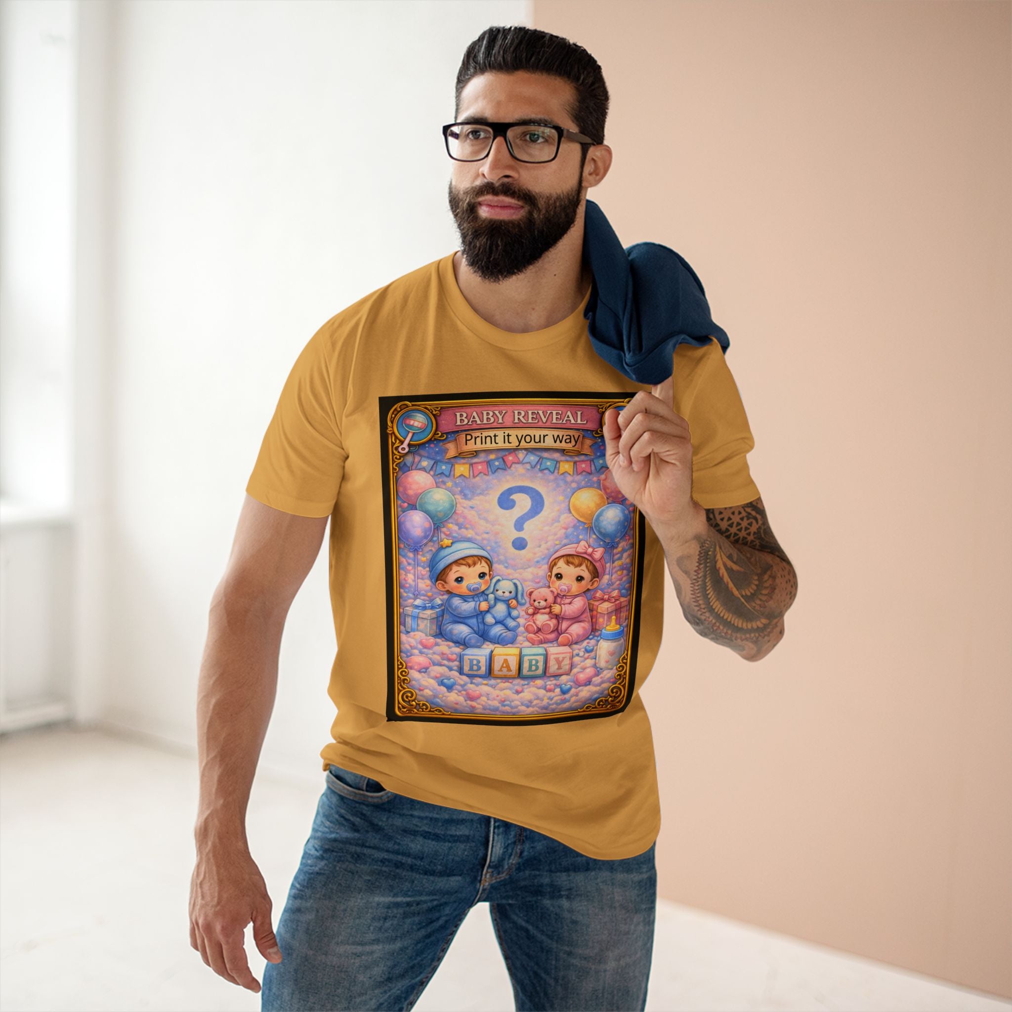 Gender Reveal T-Shirt — (Print It Your Way)