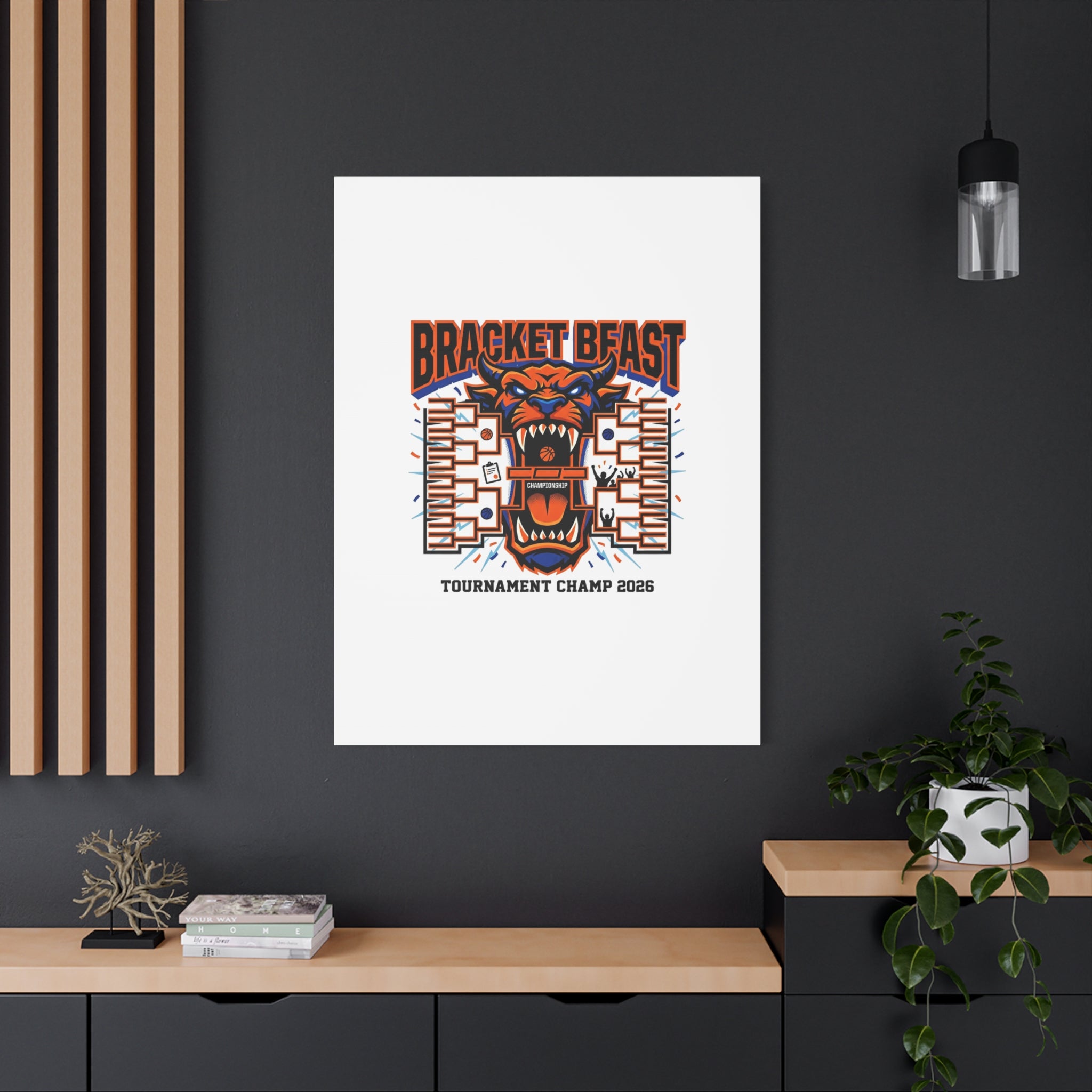 Bracket Beast Canvas | College Tournament Bracket, Gameday Hoops 2026
