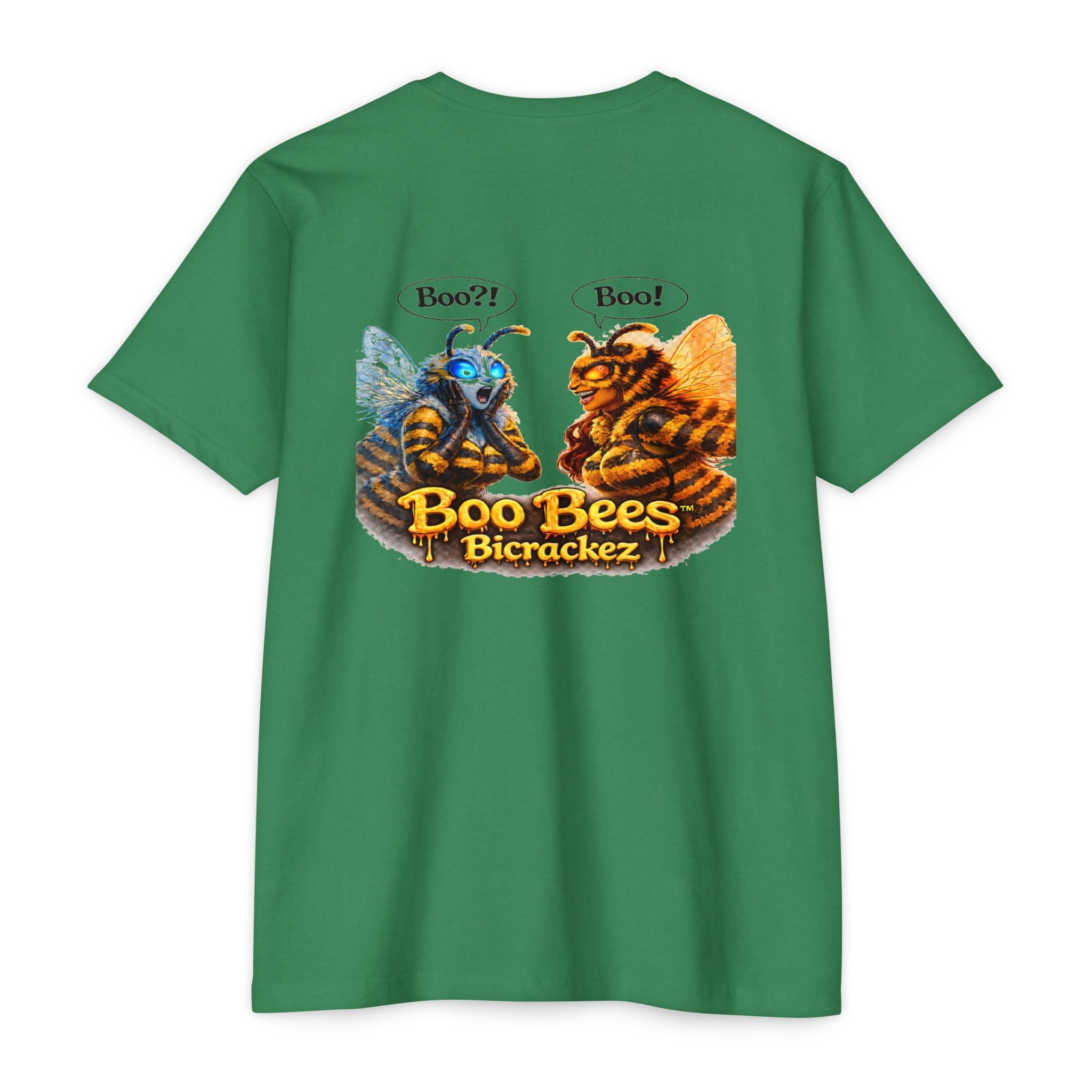 Boo Bees Graphic T-Shirt — 'Boo? Boo!' Bee Halloween Tee