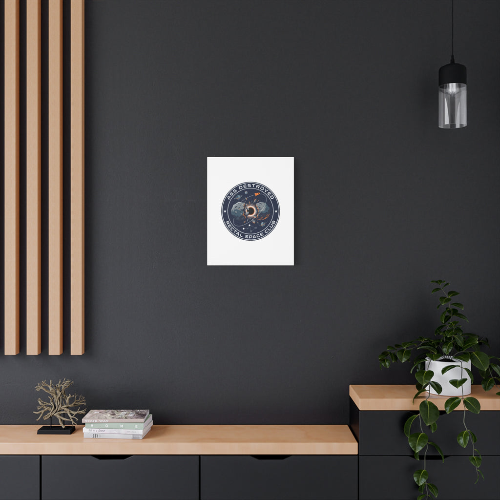 Cosmic Mission Patch Canvas | Space, Rocket, Astronaut, Deep Space