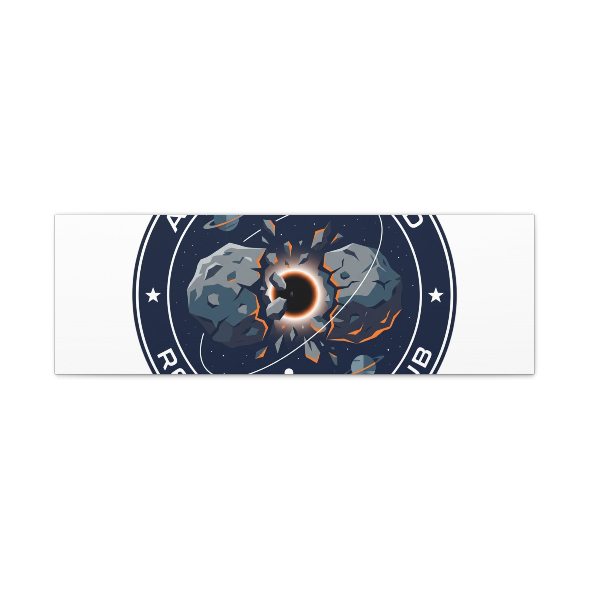 Cosmic Mission Patch Canvas | Space, Rocket, Astronaut, Deep Space
