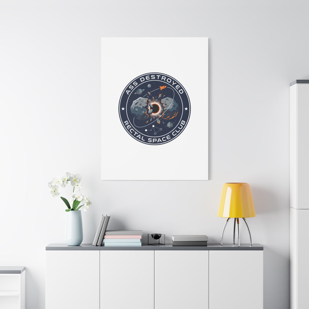 Cosmic Mission Patch Canvas | Space, Rocket, Astronaut, Deep Space