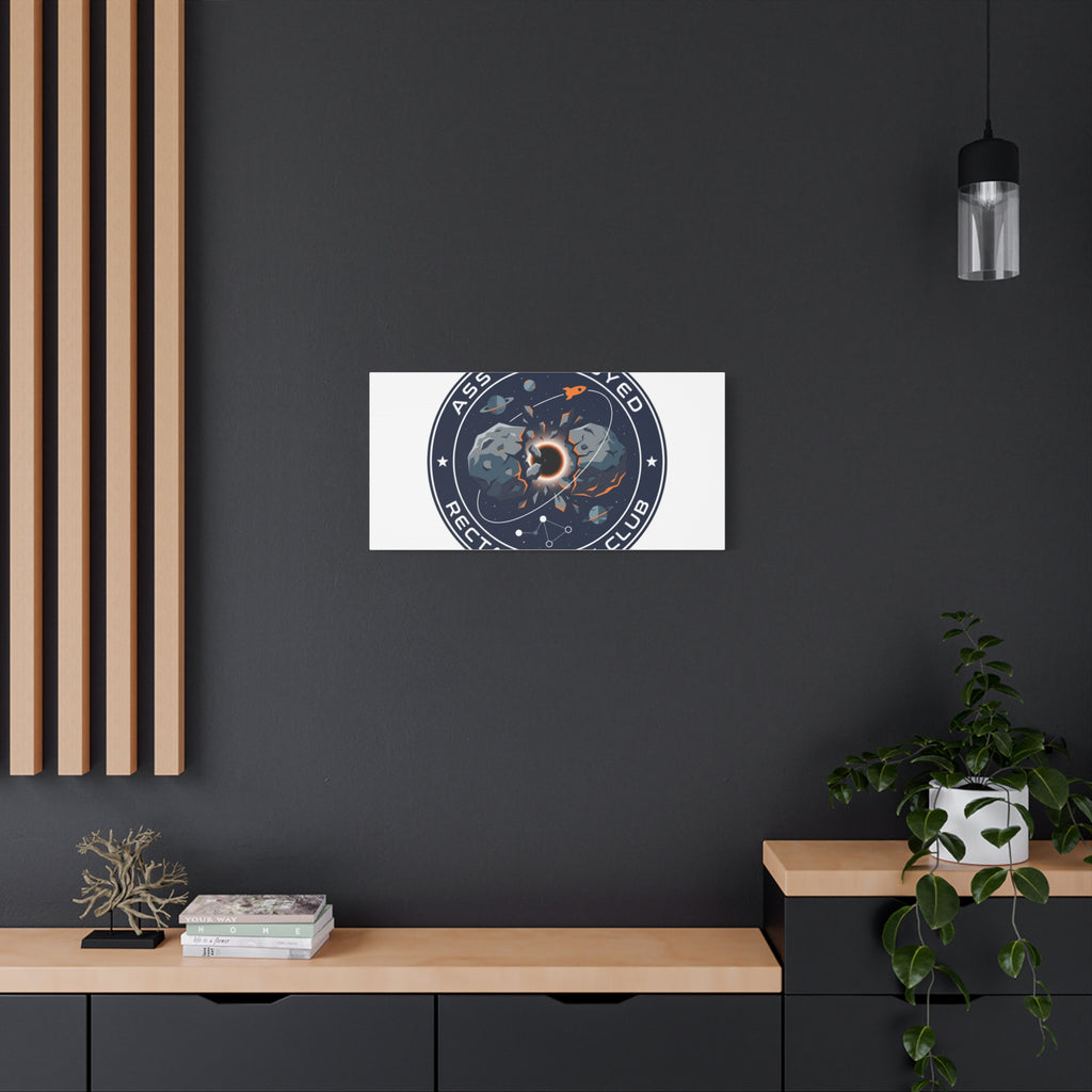 Cosmic Mission Patch Canvas | Space, Rocket, Astronaut, Deep Space