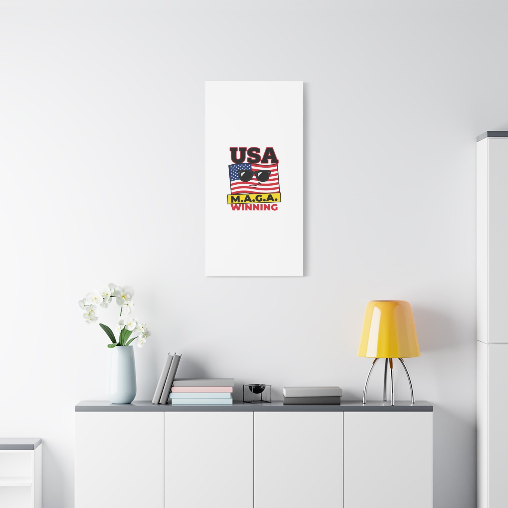 USA winning Canvas