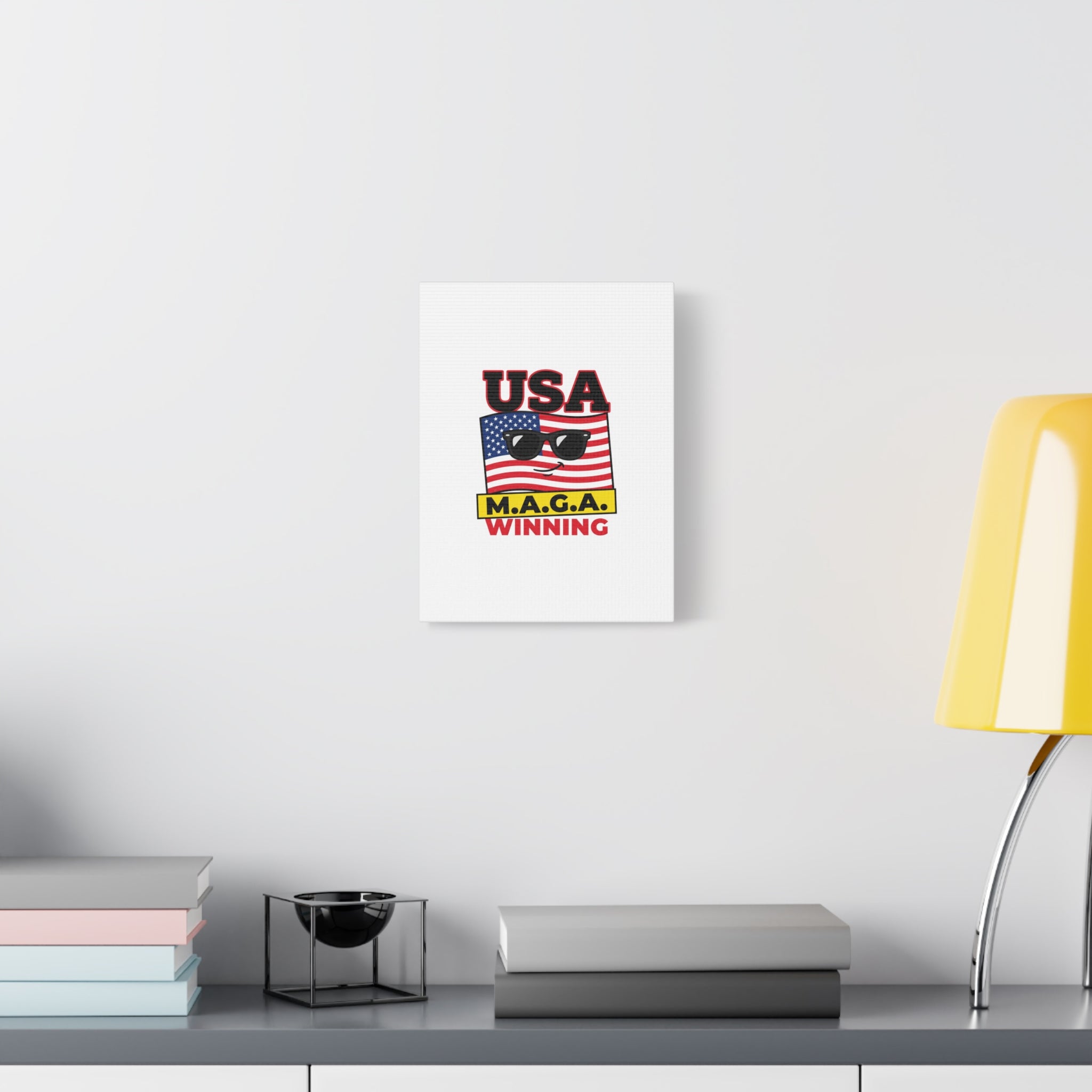 USA winning Canvas