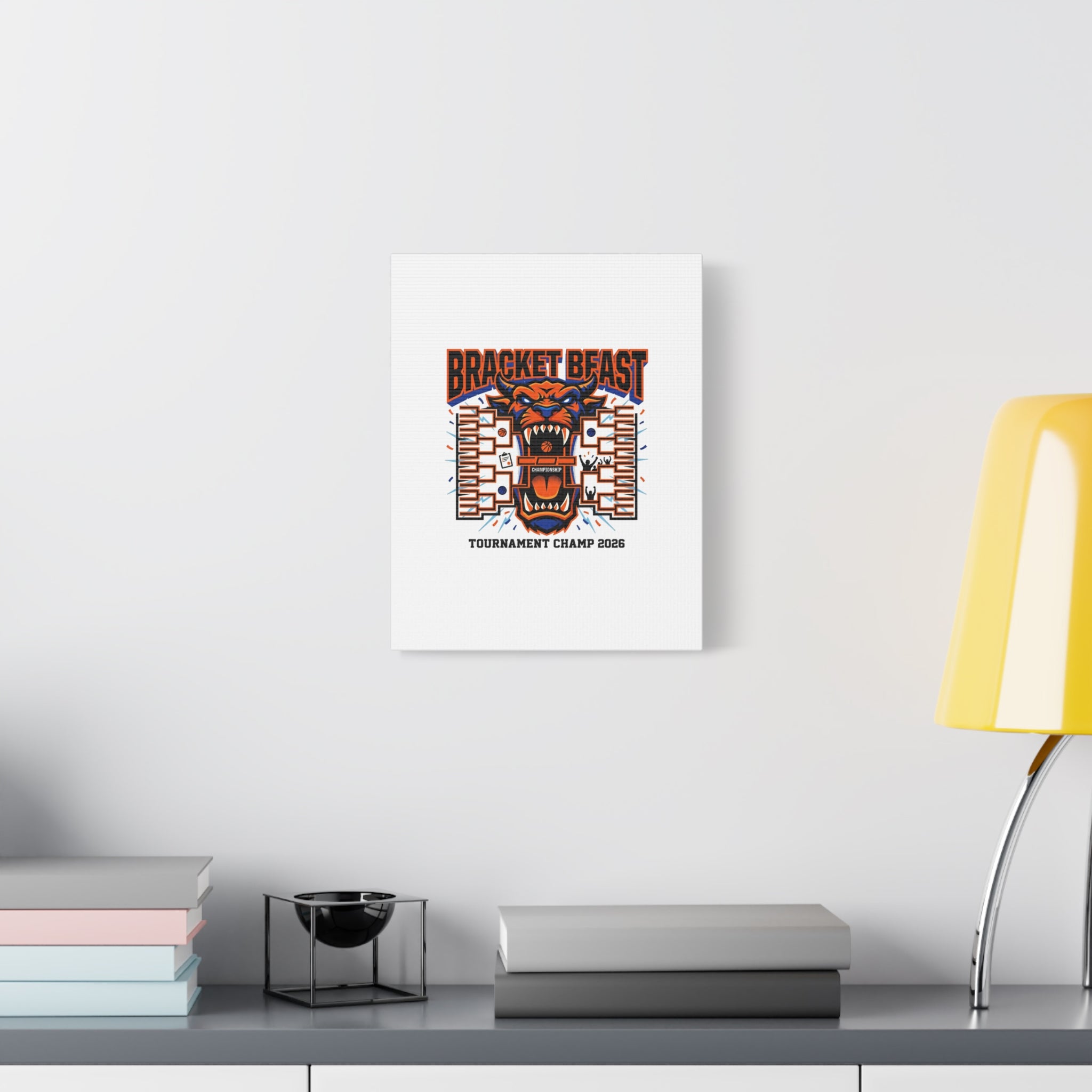 Bracket Beast Canvas | College Tournament Bracket, Gameday Hoops 2026