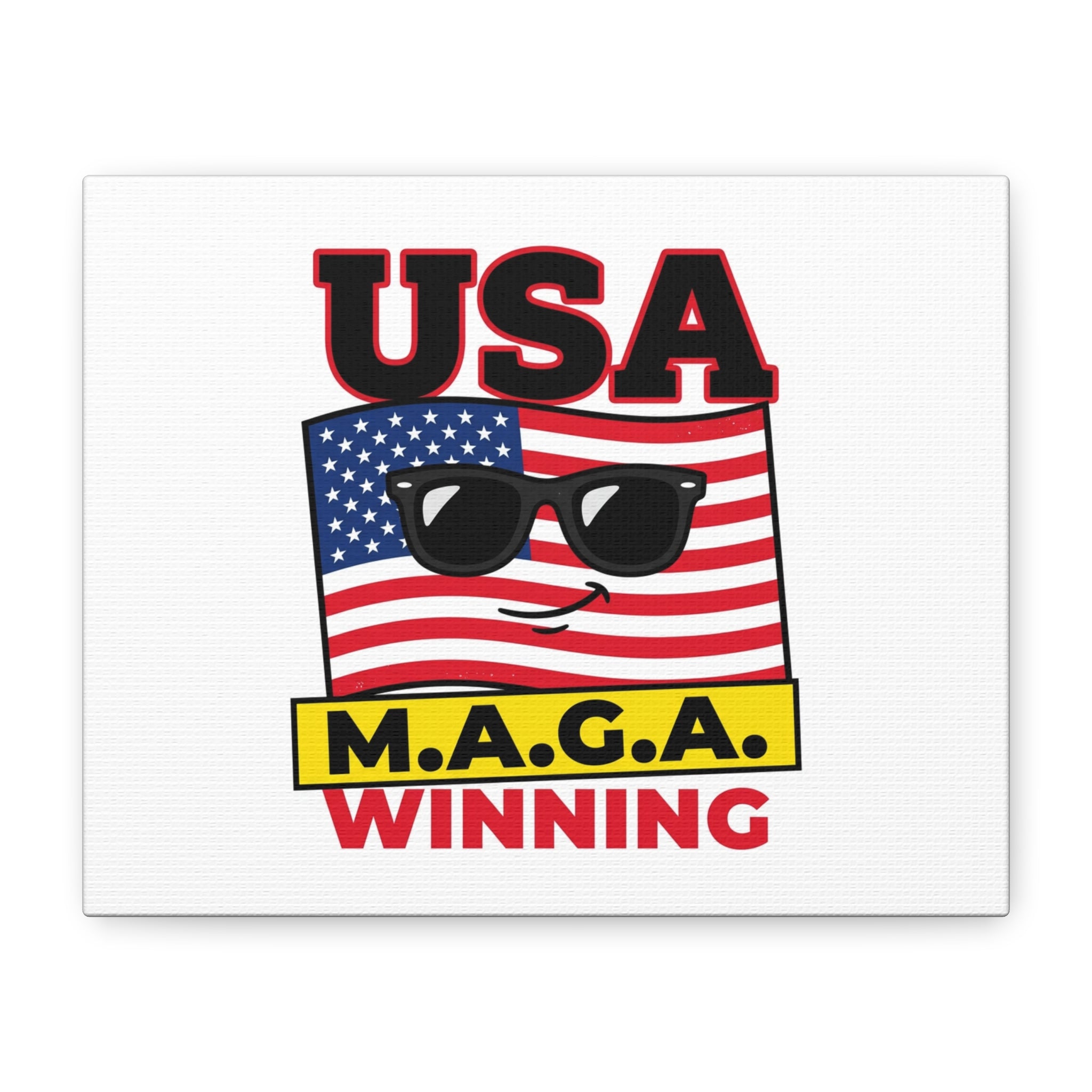 USA winning Canvas