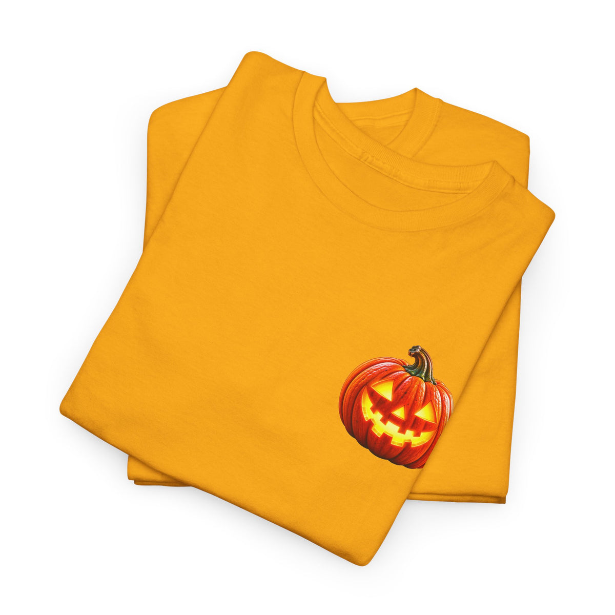Halloween Raccoon Tee — Cute Jack-o'-Lantern "Happy Halloween" Shirt