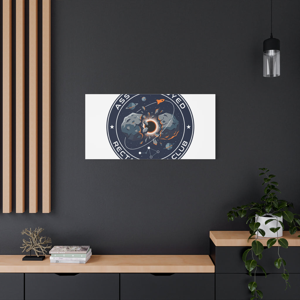 Cosmic Mission Patch Canvas | Space, Rocket, Astronaut, Deep Space