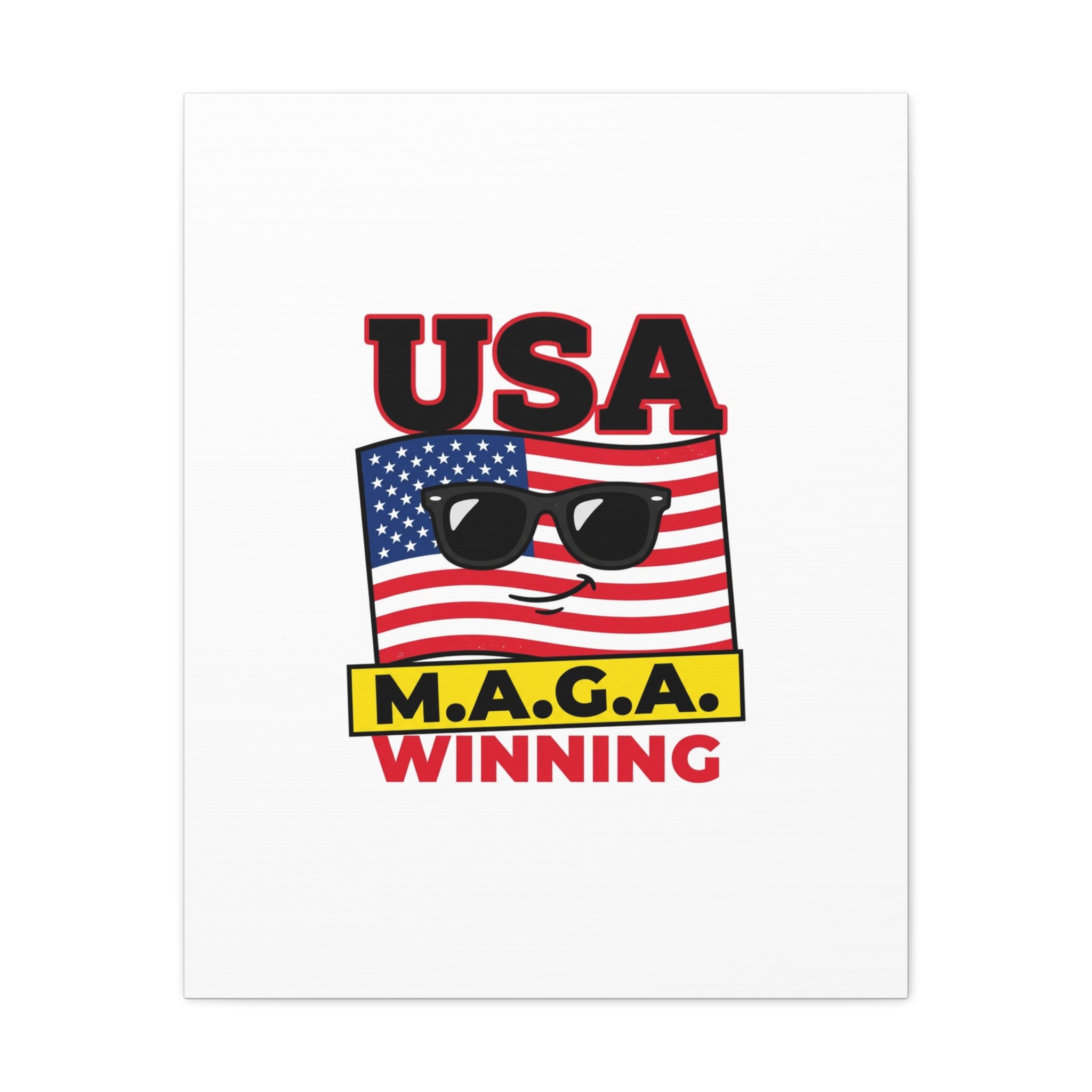 USA winning Canvas