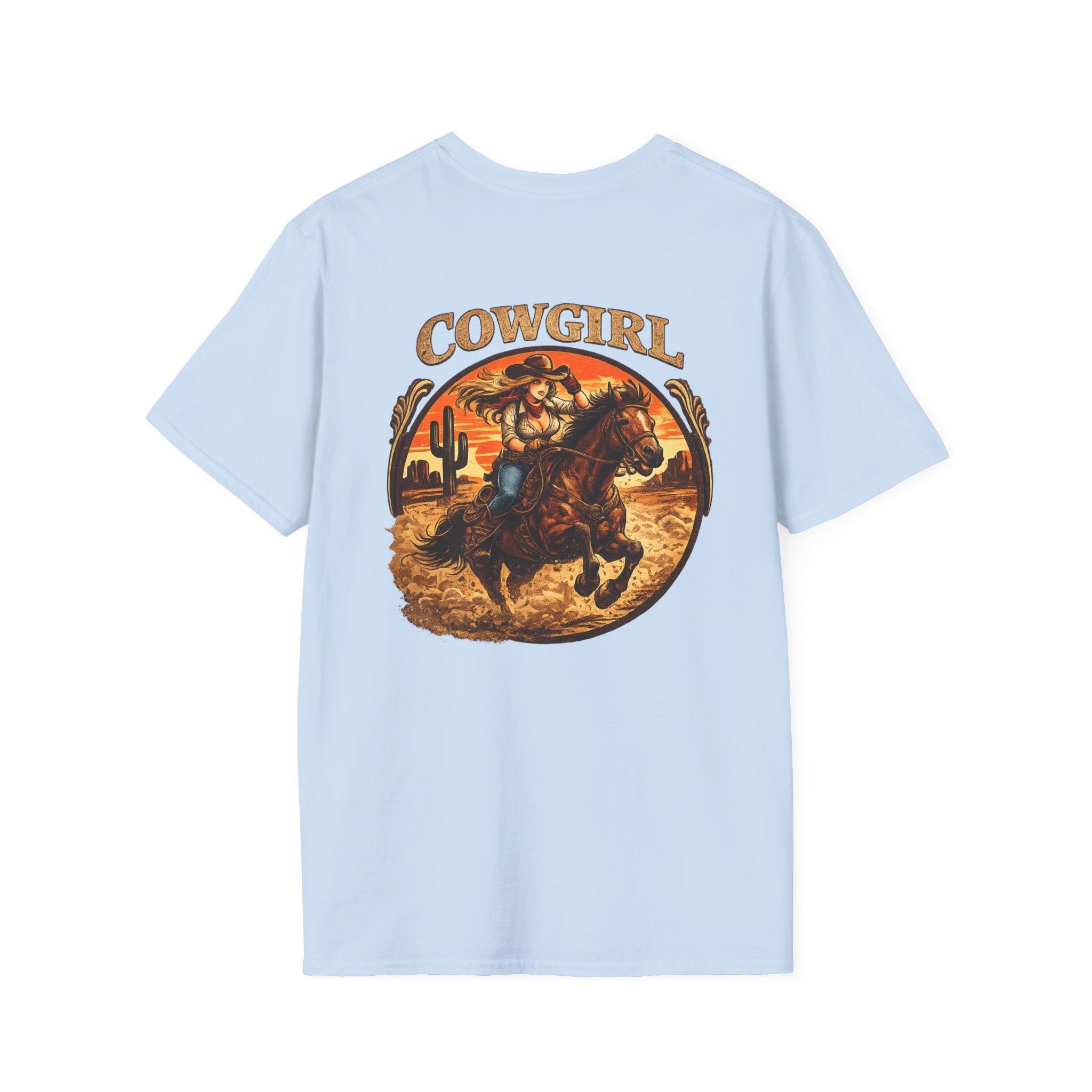 Cowgirl Rose Badge T-Shirt – Orgy Coin 2