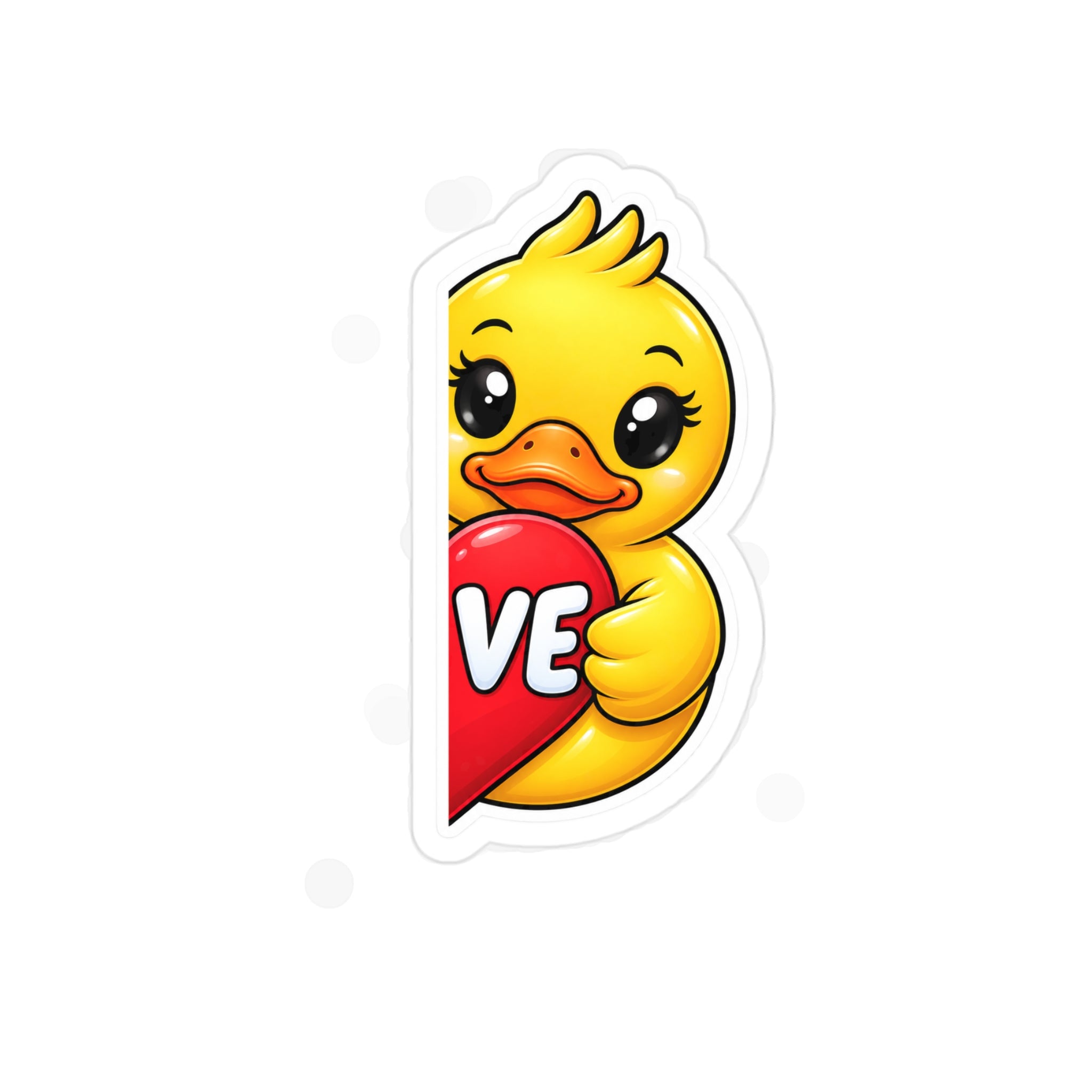 Share The LOVE Right Half VE-Cut Vinyl Sticker — Outdoor Transparent Love Sticker
