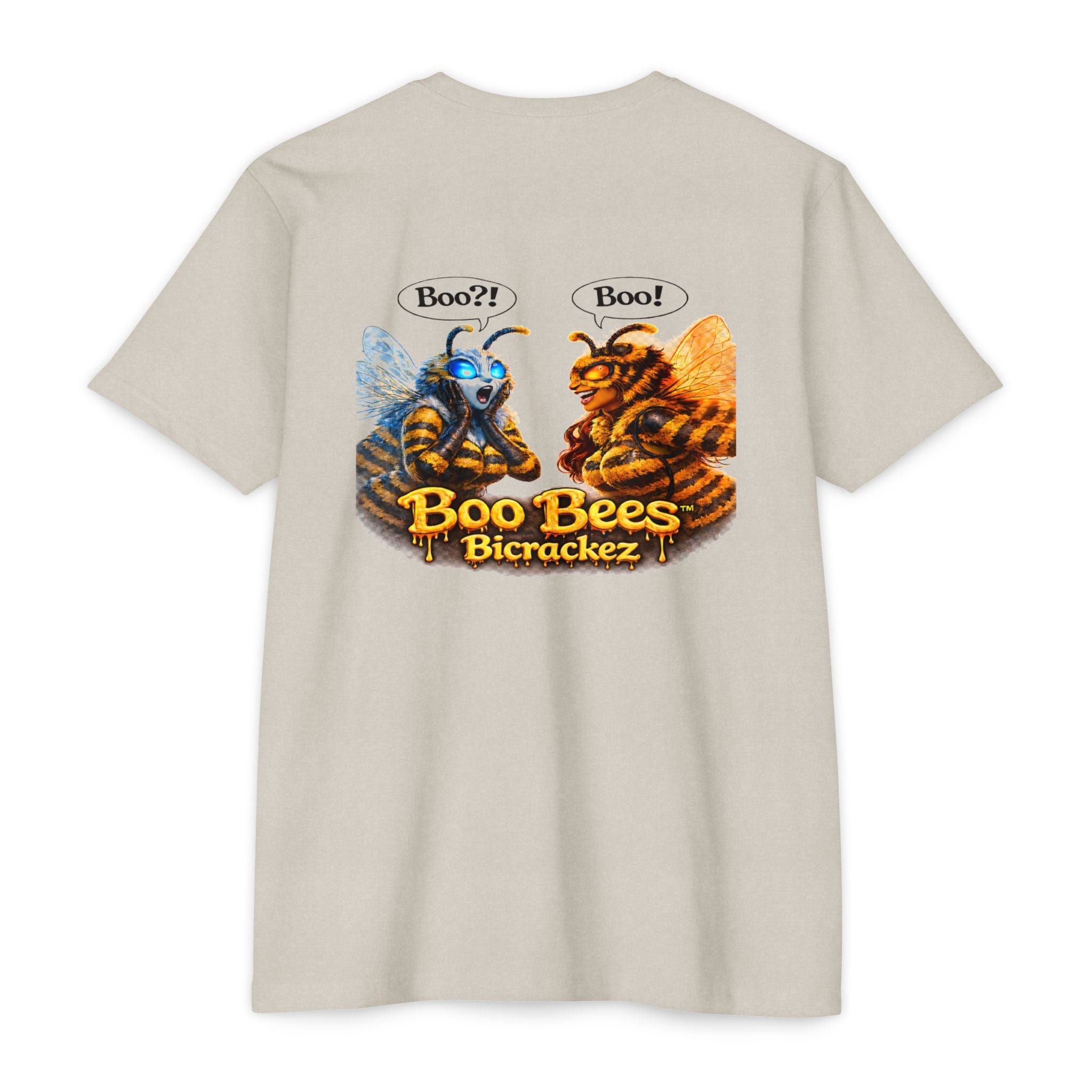 Boo Bees Graphic T-Shirt — 'Boo? Boo!' Bee Halloween Tee