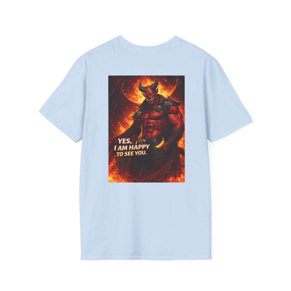 Standing Seven Orgy Coin Graphic T-Shirt