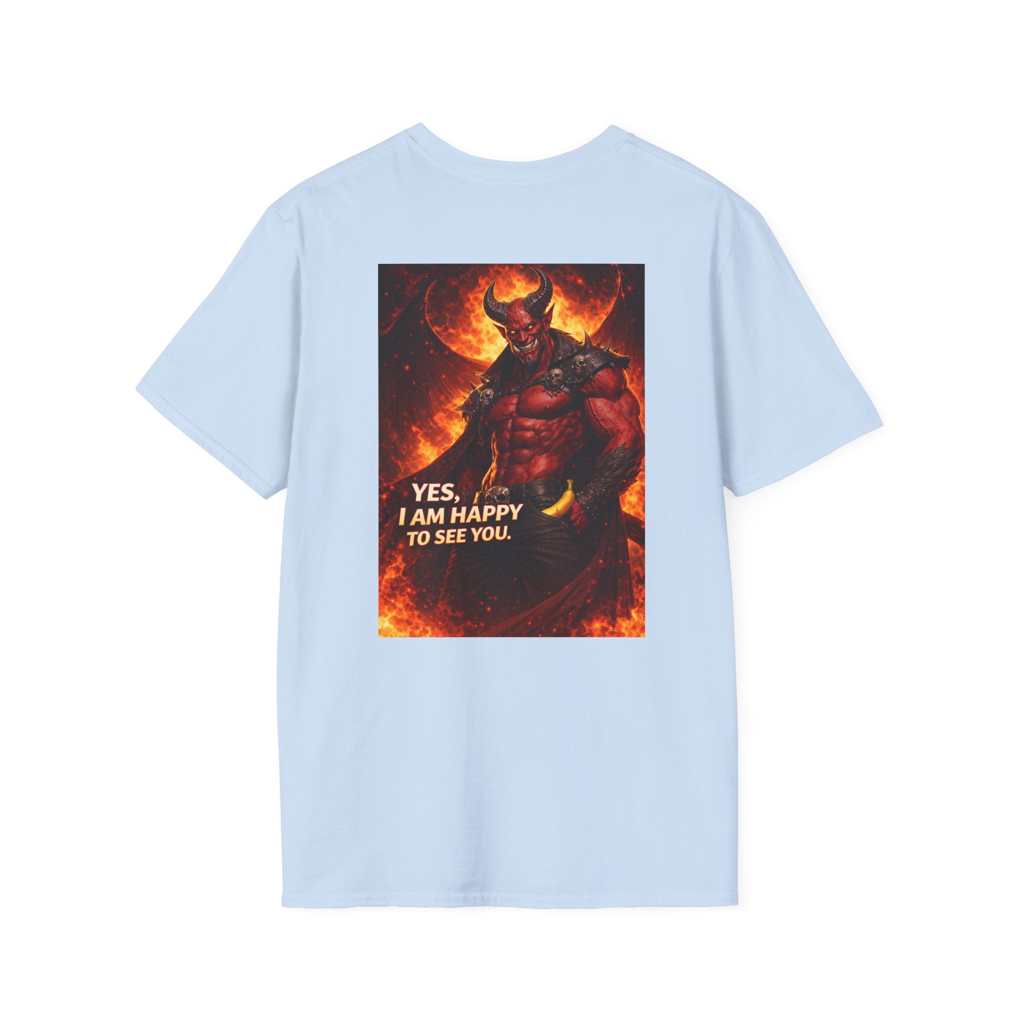 Standing Seven Orgy Coin Graphic T-Shirt