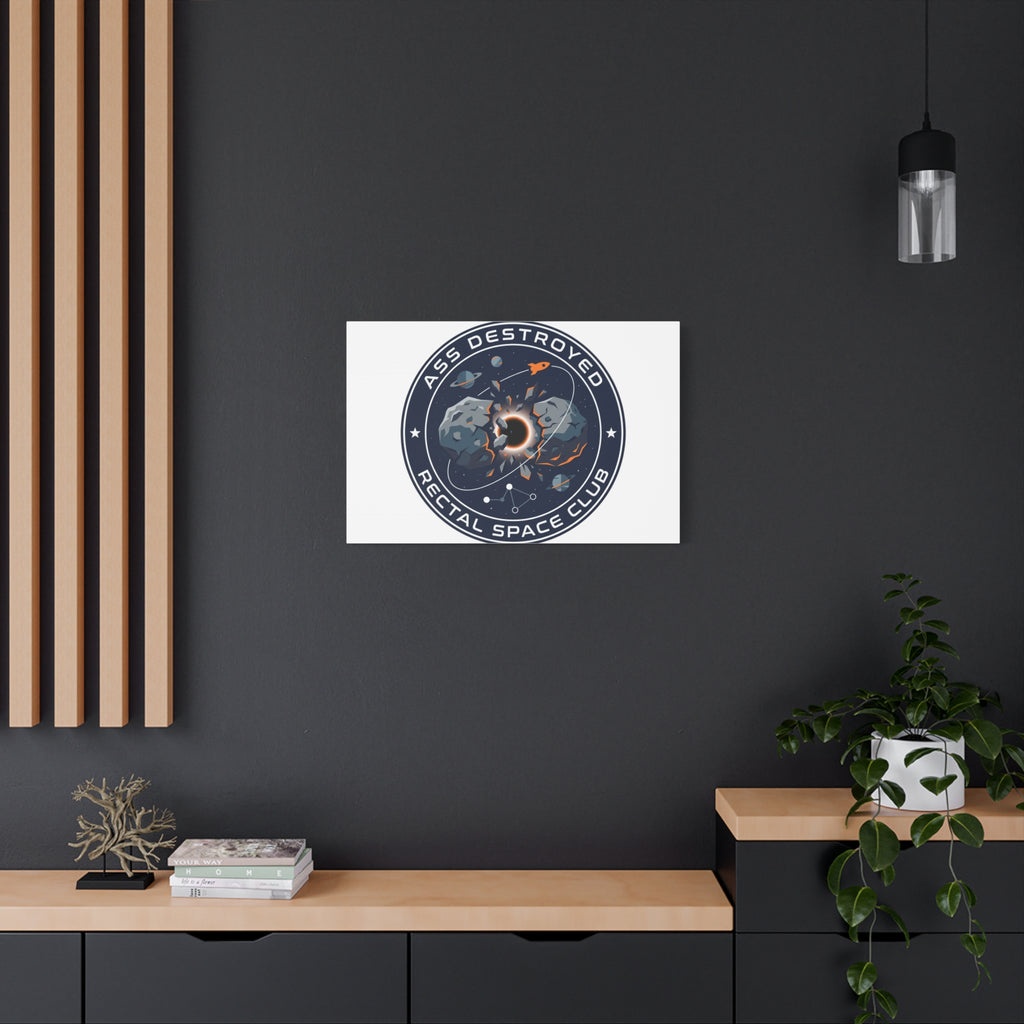 Cosmic Mission Patch Canvas | Space, Rocket, Astronaut, Deep Space