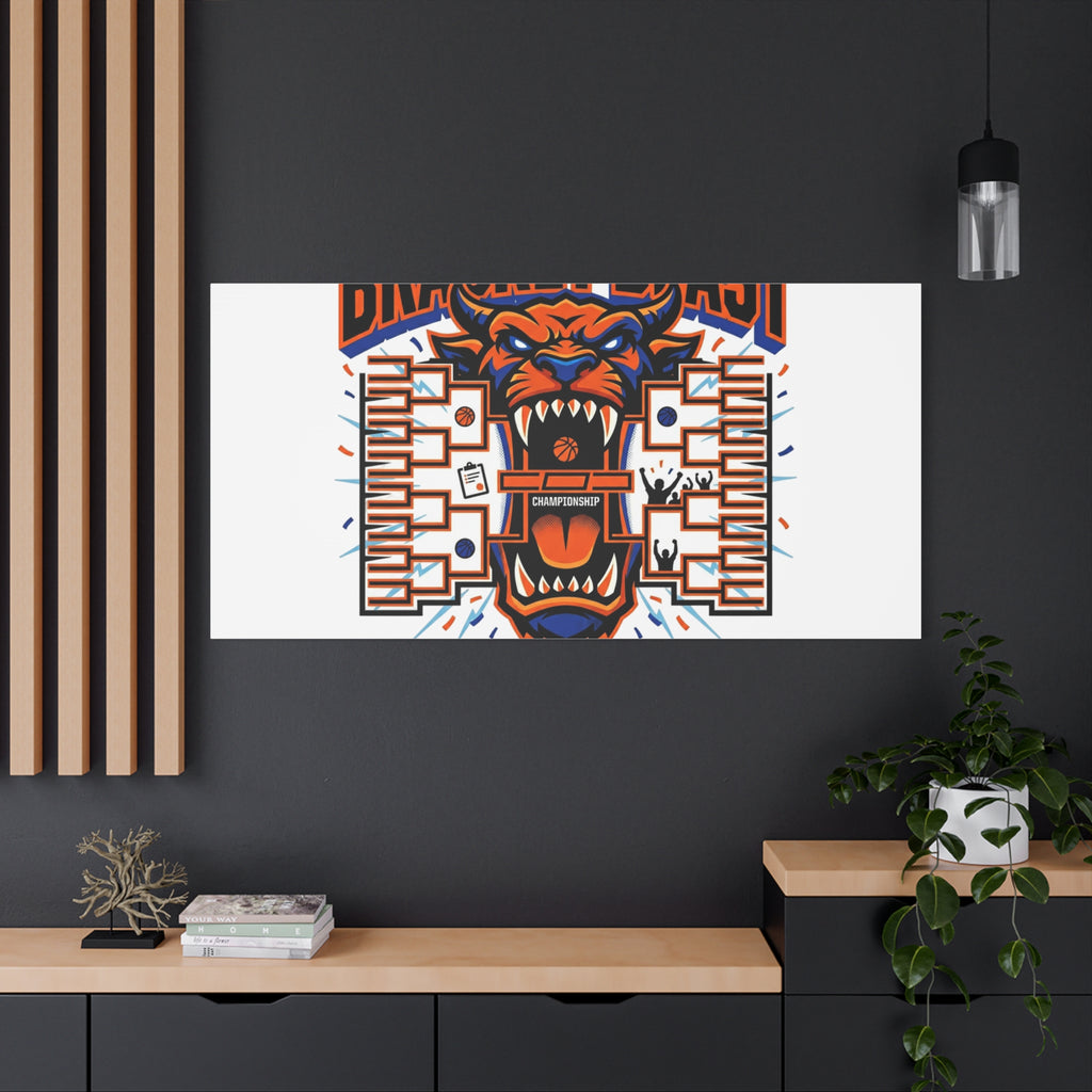 Bracket Beast Canvas | College Tournament Bracket, Gameday Hoops 2026