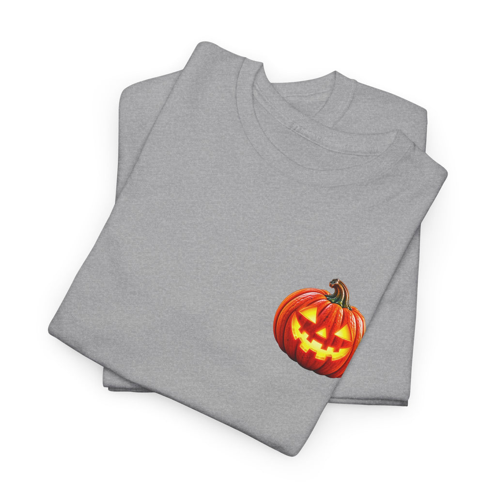 Halloween Raccoon Tee — Cute Jack-o'-Lantern "Happy Halloween" Shirt