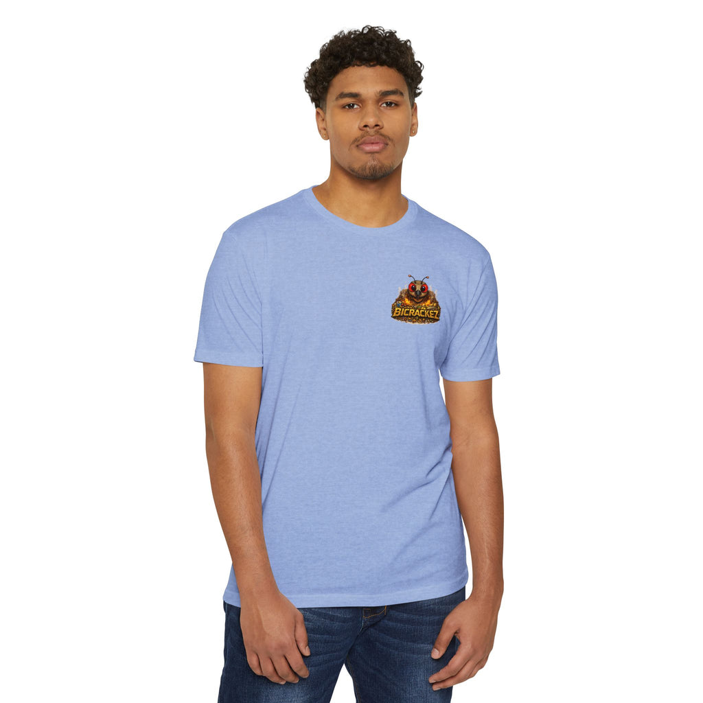 Family Flies Graphic T-Shirt — "Bicracketz" Retro Cartoon Tee