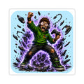 Portal Explosion Electrified Gamer Sticker — Anime Power Explosion Decal