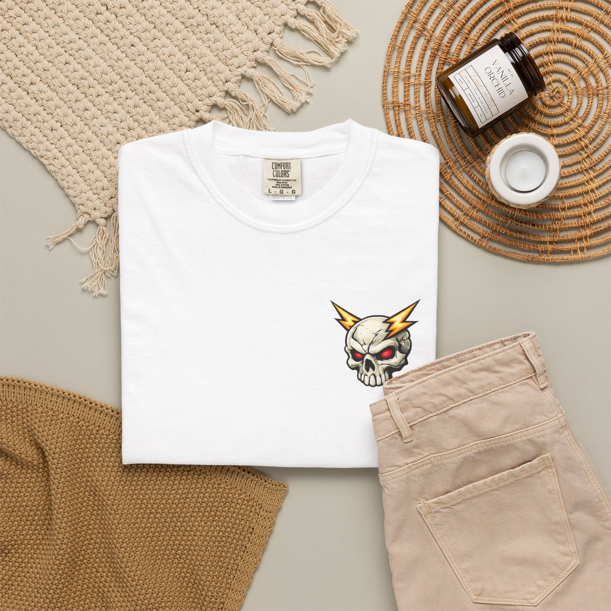 Skull Lightning T-Shirt
