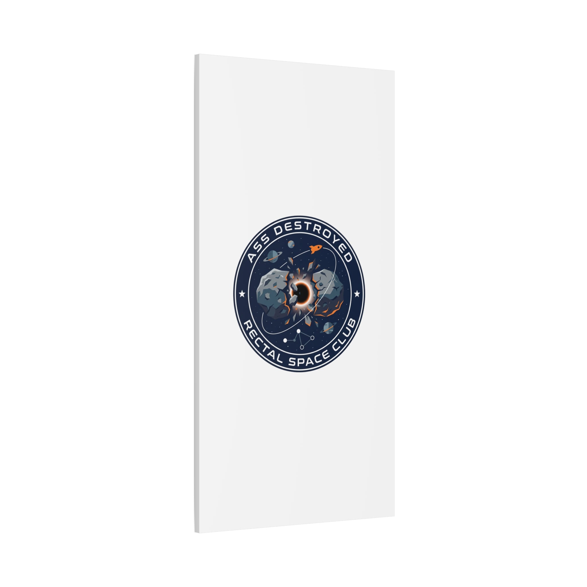 Cosmic Mission Patch Canvas | Space, Rocket, Astronaut, Deep Space