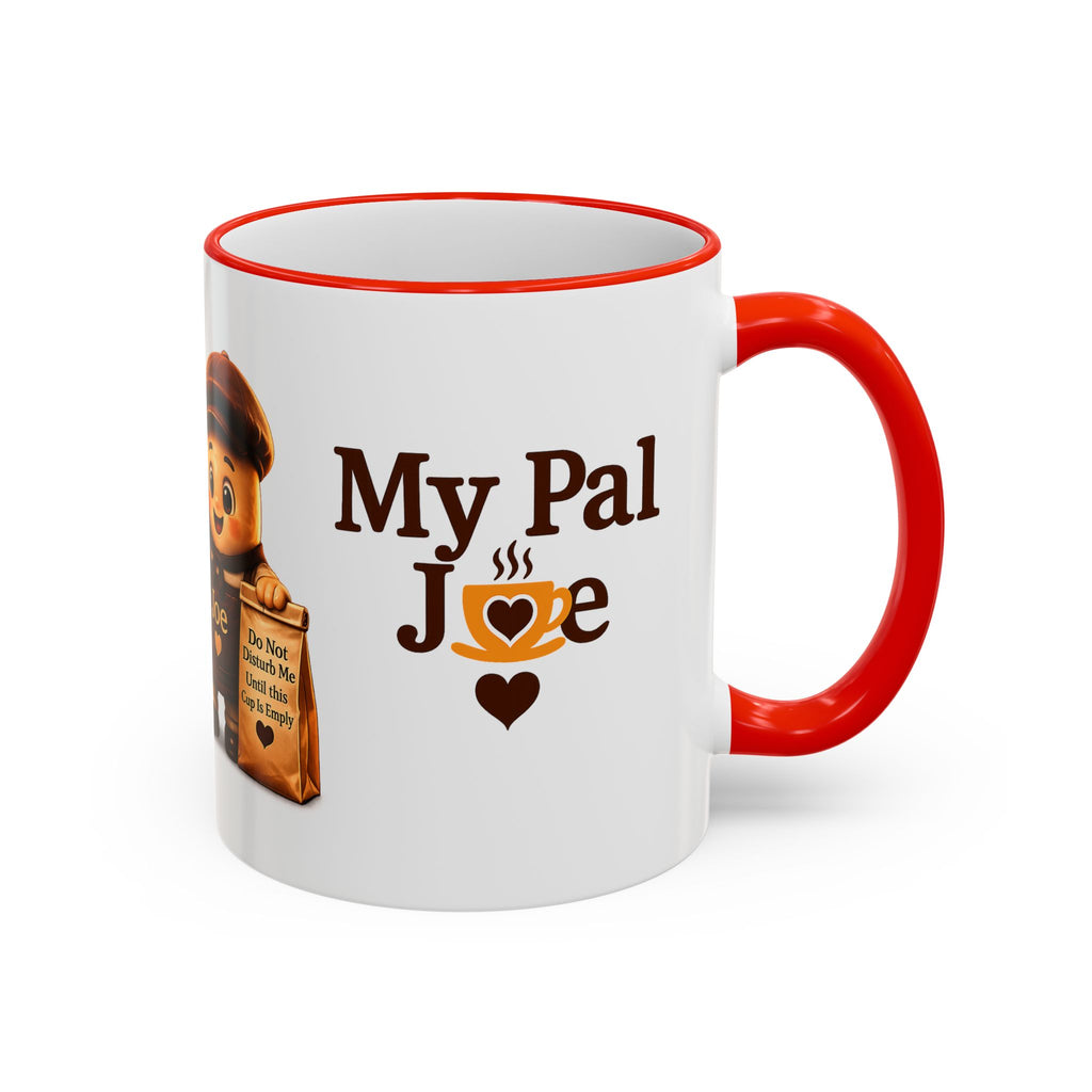 Running on Hope and Caffeine — 'My First Cup of Joe' Vintage Coffee Character (11oz/15oz)