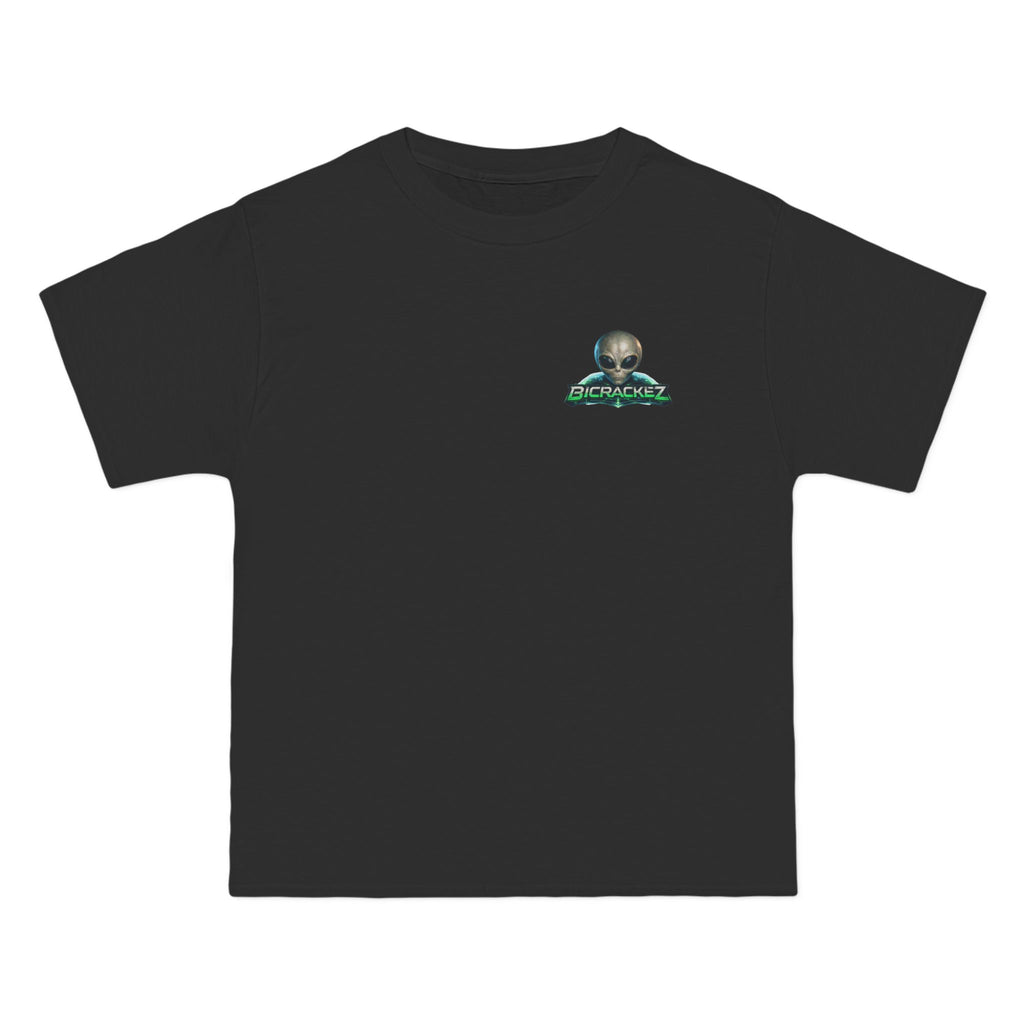 Alien Meditation Graphic T-Shirt — 'See No Evil' Trio Sci‑Fi Tee