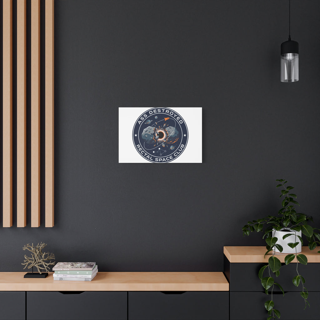 Cosmic Mission Patch Canvas | Space, Rocket, Astronaut, Deep Space