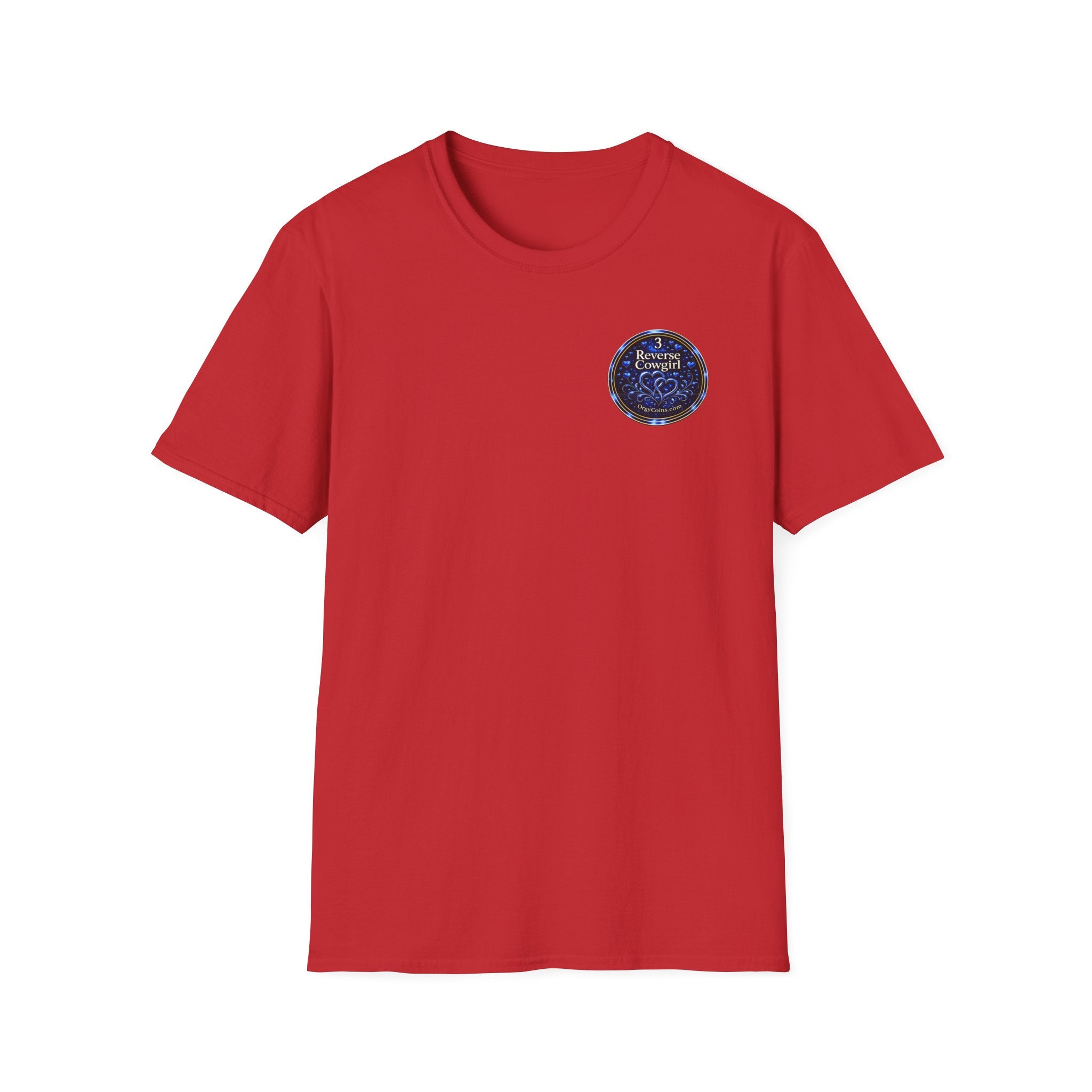 Reverse Cowgirl T‑Shirt — Orgy Coin 3