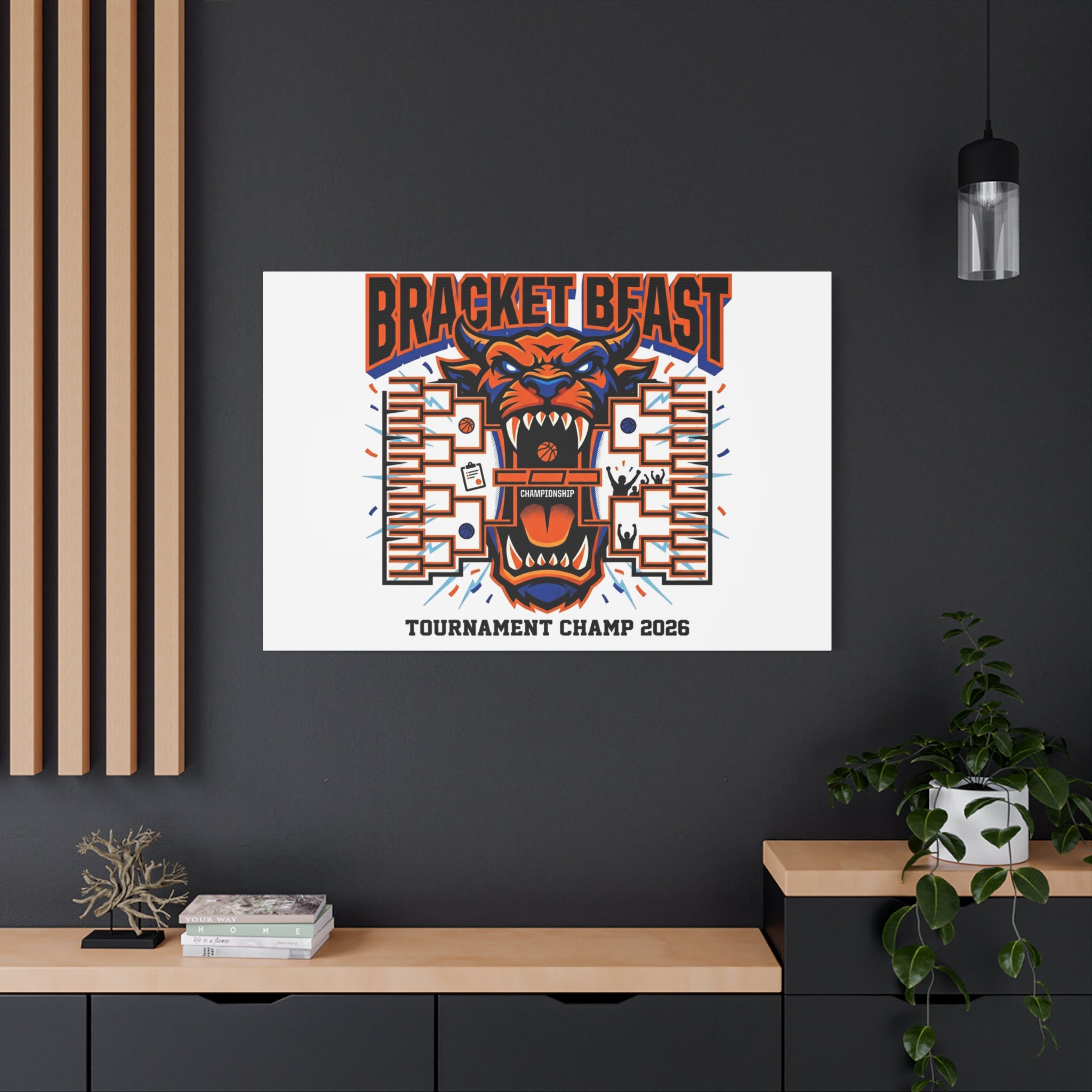 Bracket Beast Canvas | College Tournament Bracket, Gameday Hoops 2026
